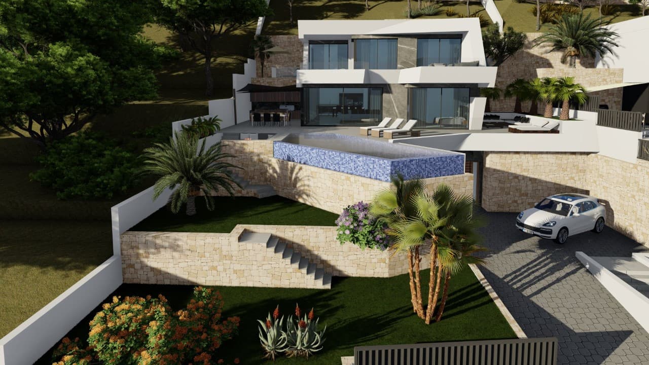 فيلا 4 غرفة في Calpe 2