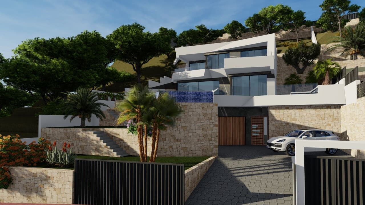 فيلا 4 غرفة في Calpe 4