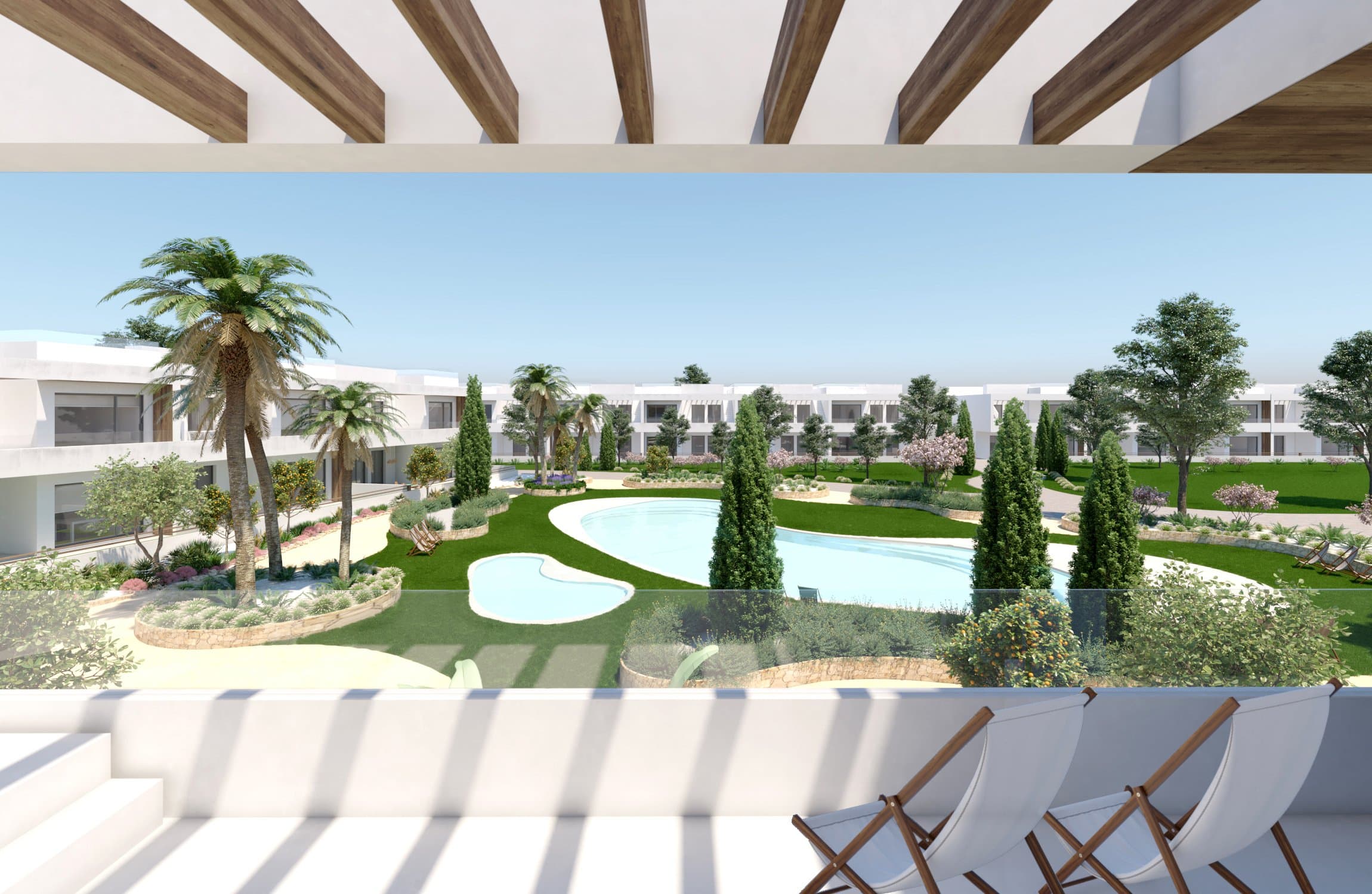 Bungalow på övervåning 2 rum i Torrevieja 8
