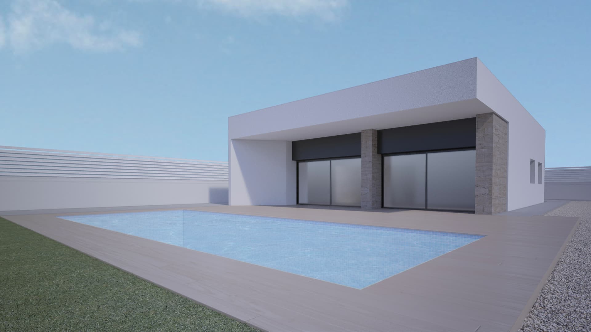 Frittliggende villa 3 rom i Aspe 4