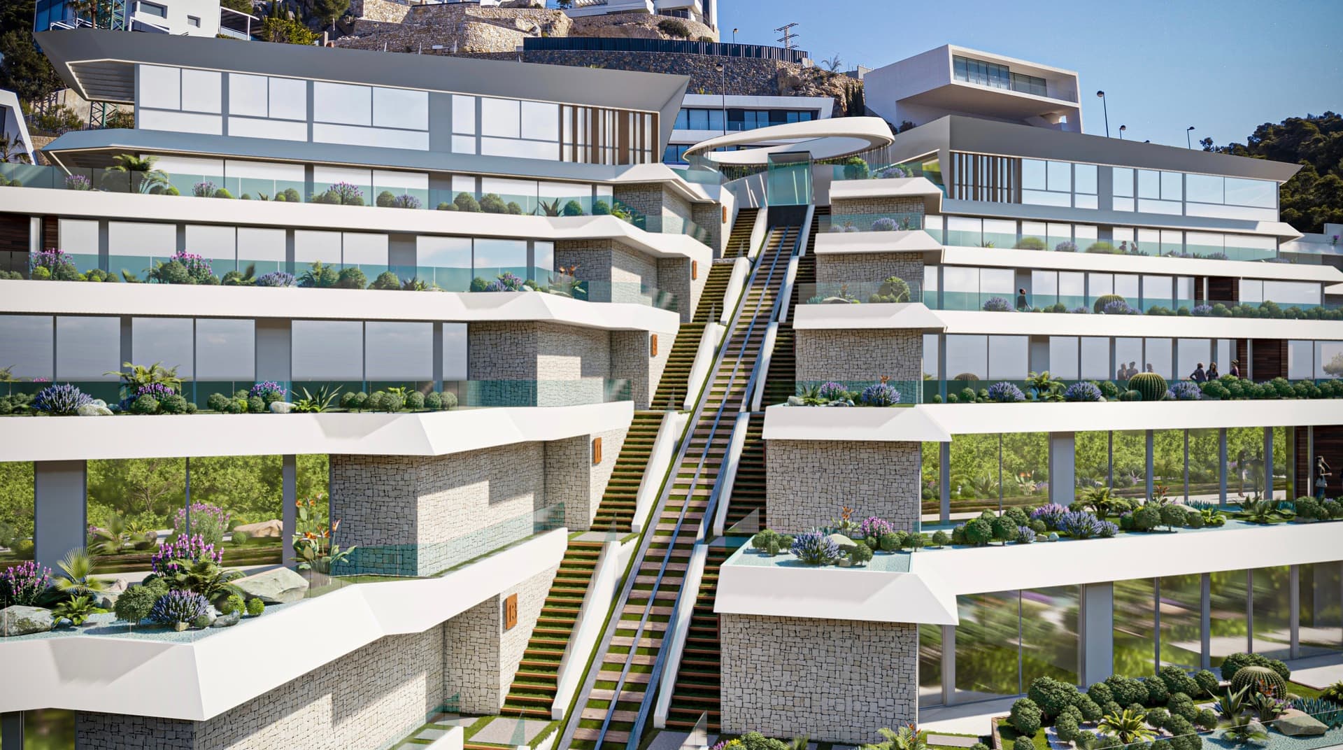 Penthouse 3 bed. in Pueblo Mascarat 4