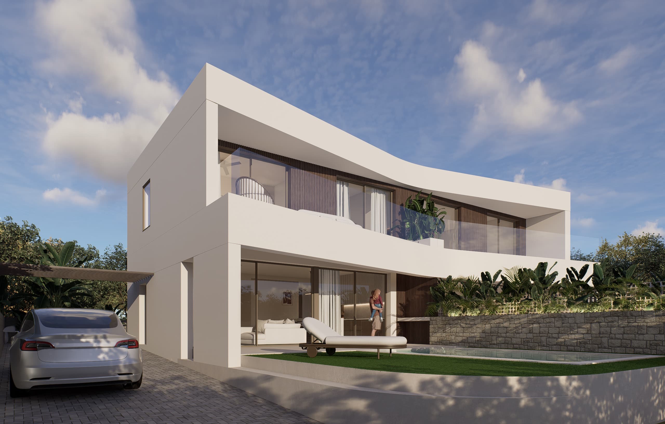 Frittliggende villa 2 rom i Gran Alacant 6