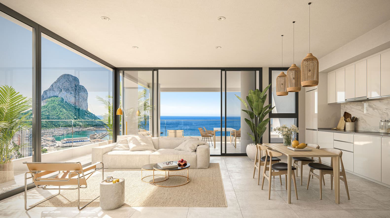 Penthouse în Calpe