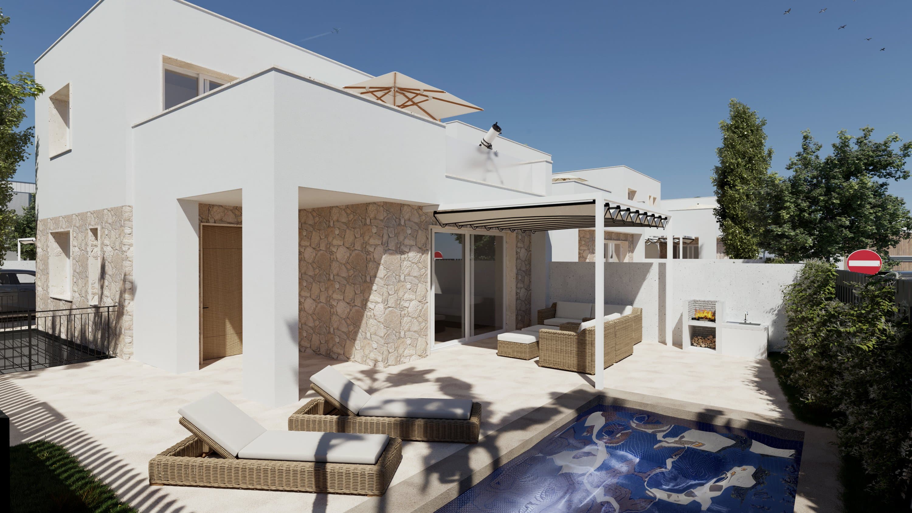 4 Detached house in Hondón de las Nieves