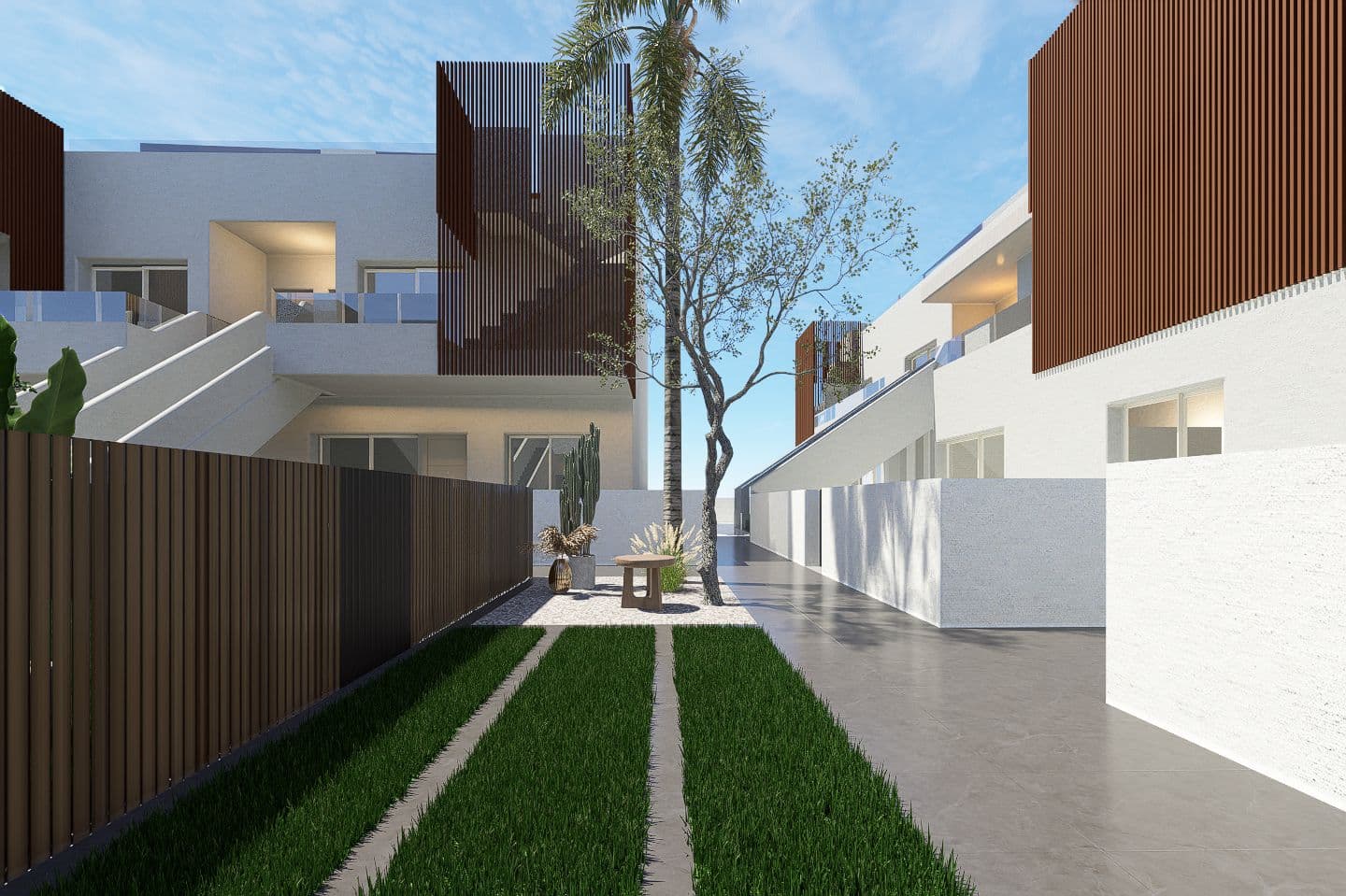 Bungalow i stueplan 3 sov. i Pilar de la Horadada 5