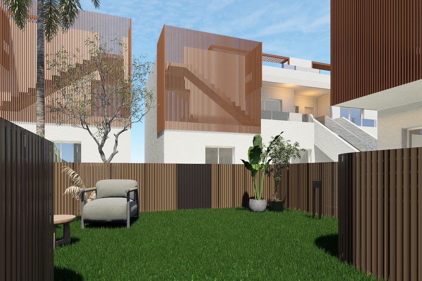 Bungalow i stueplan 3 sov. i Pilar de la Horadada 7