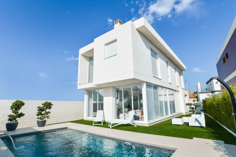 Frittliggende villa 4 rom i Gran Alacant 3