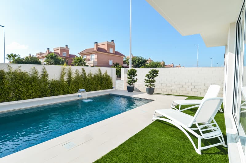 Frittliggende villa 4 rom i Gran Alacant 6