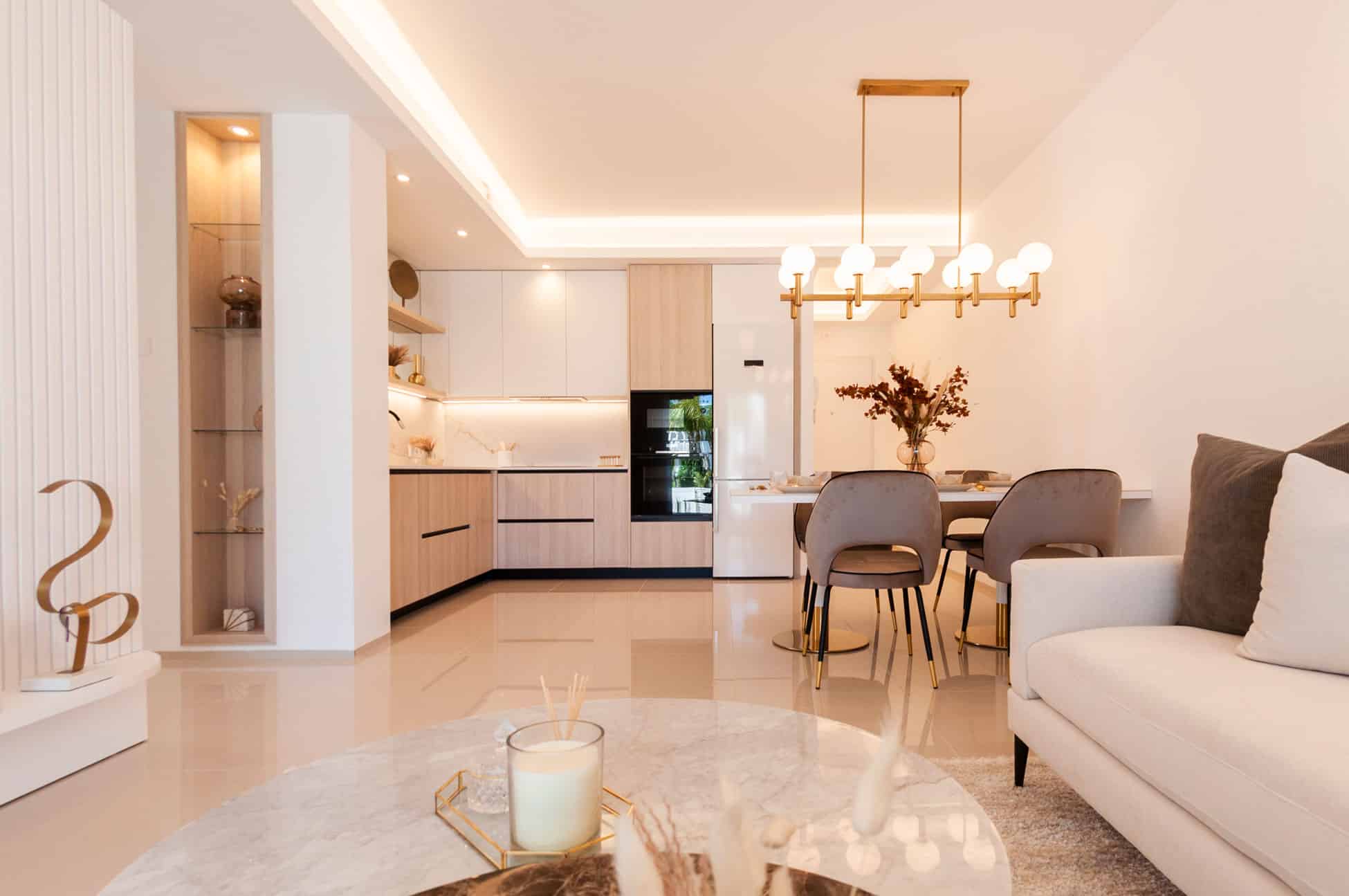 Bungalow på övervåning 3 rum i Ciudad Quesada 5