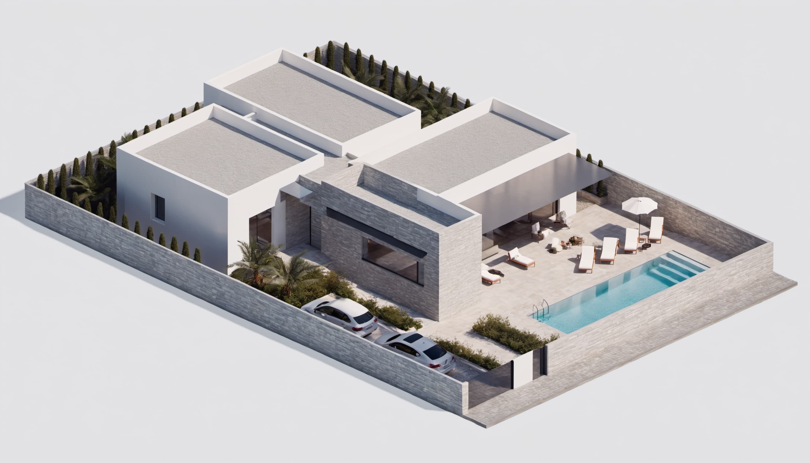 Frittliggende villa 3 rom i Benijófar 3