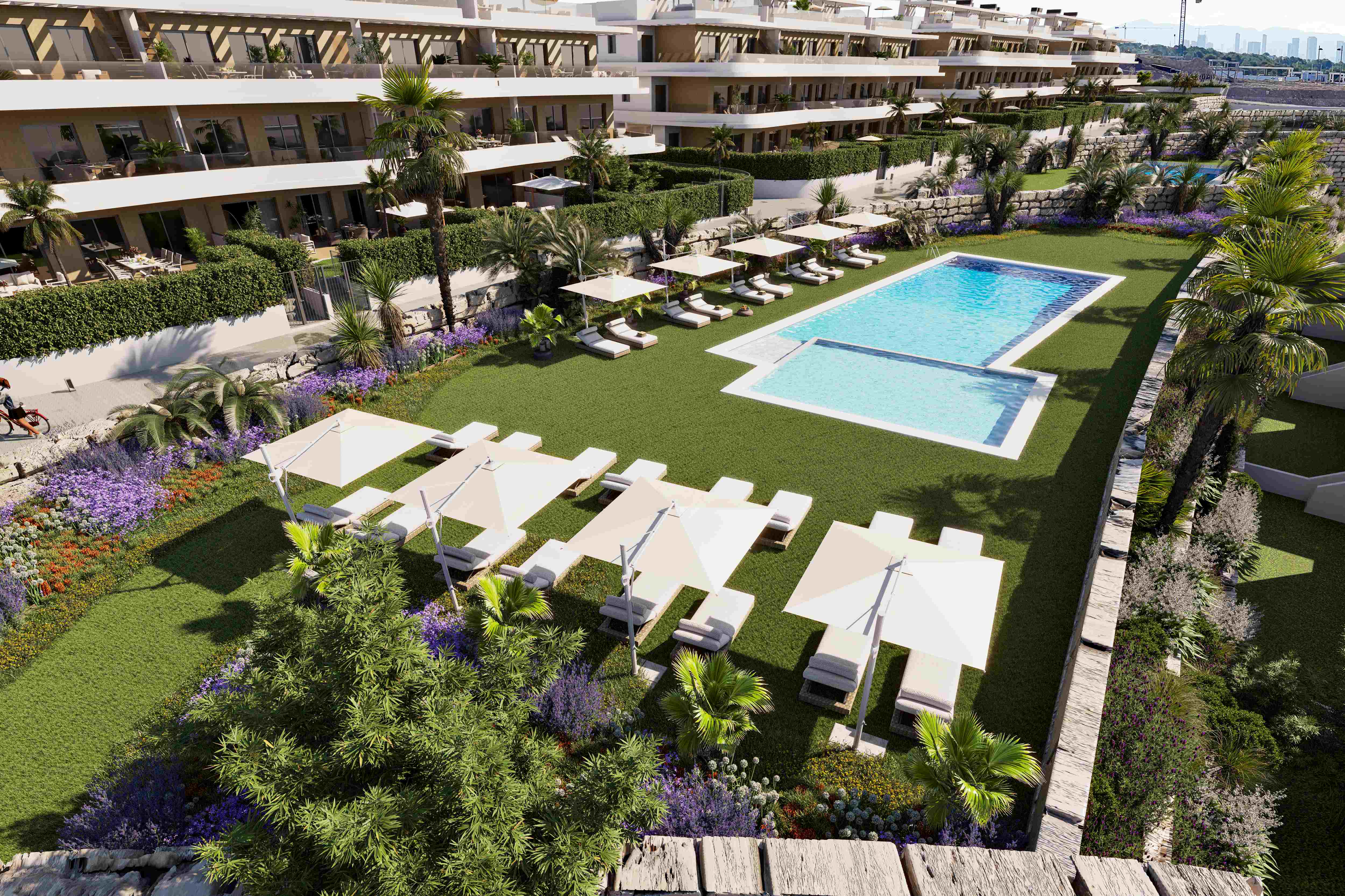 Ground-floor apartment 3 bed. in Finestrat 7