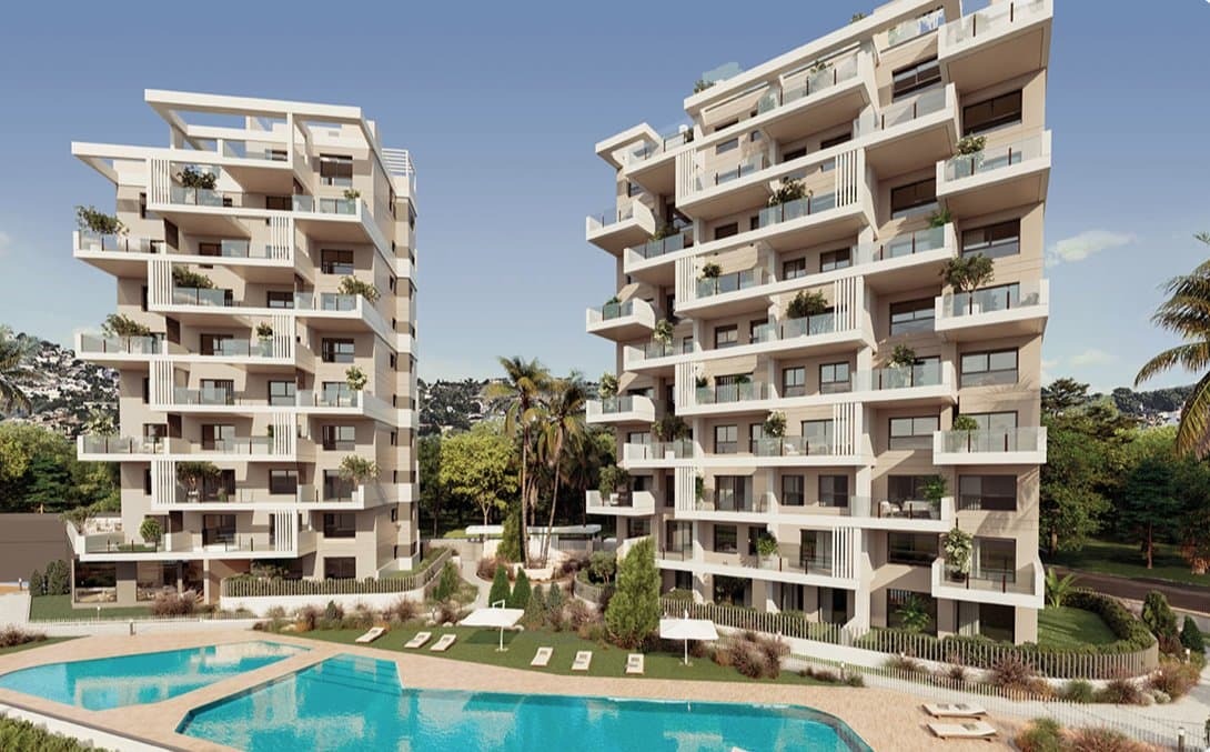 شقة 2 غرفة في Calpe 3