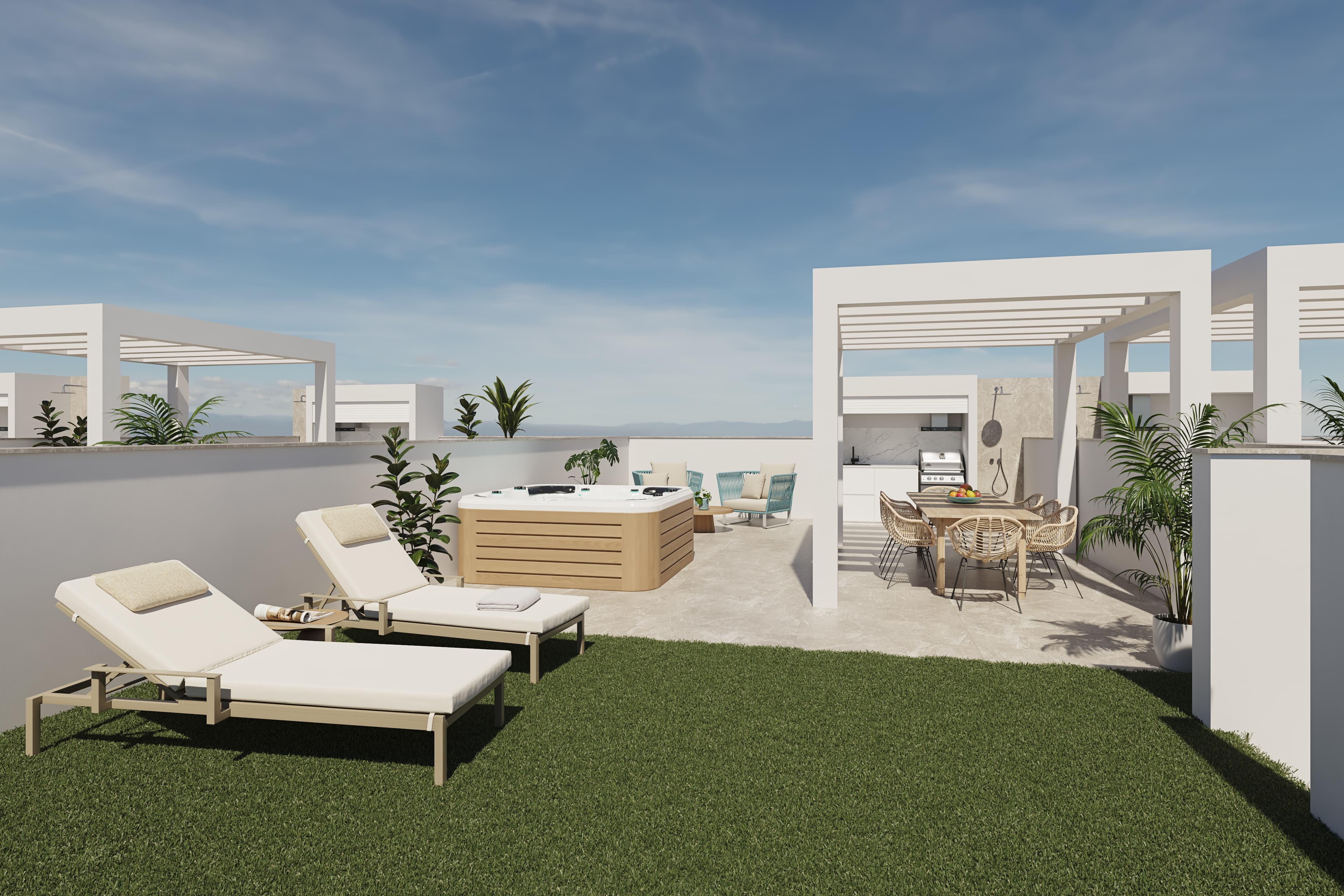 Bungalow 2 qto. em Pilar de la Horadada 3