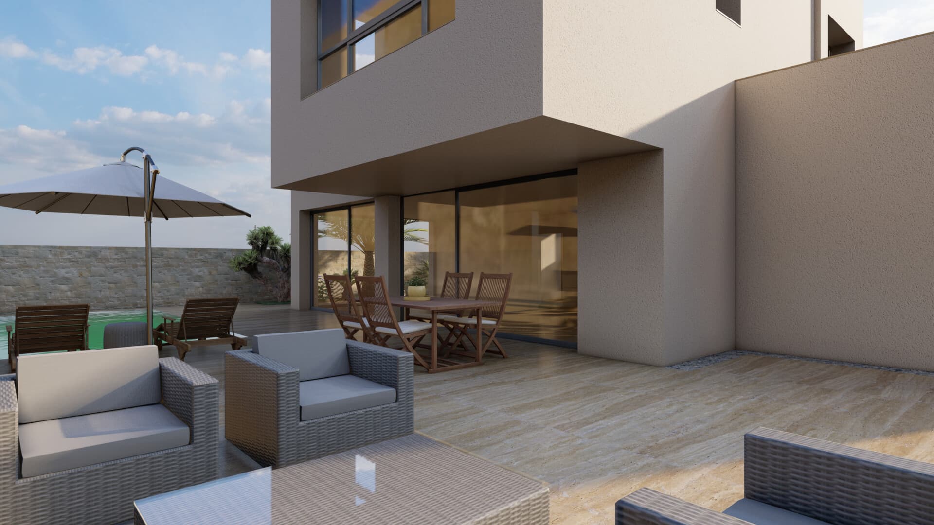 Villa 3 szoba itt: Torre de la Horadada 3