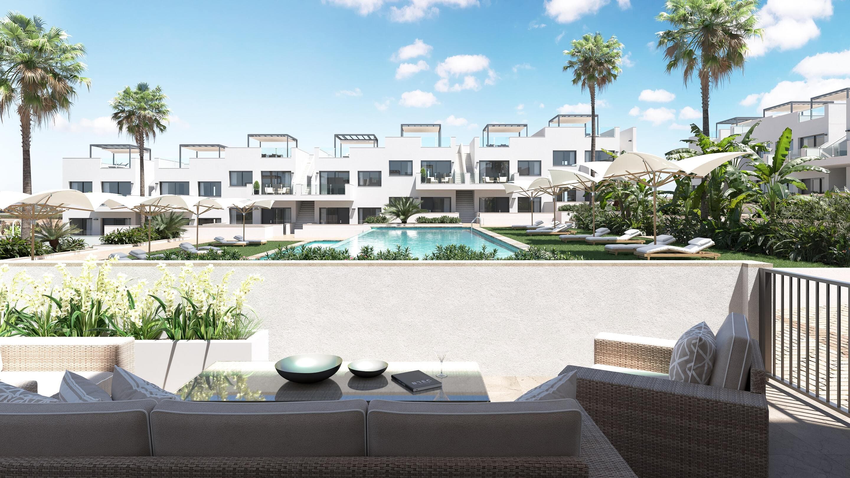 Földszinti bungaló 2 szoba itt: Torrevieja 7