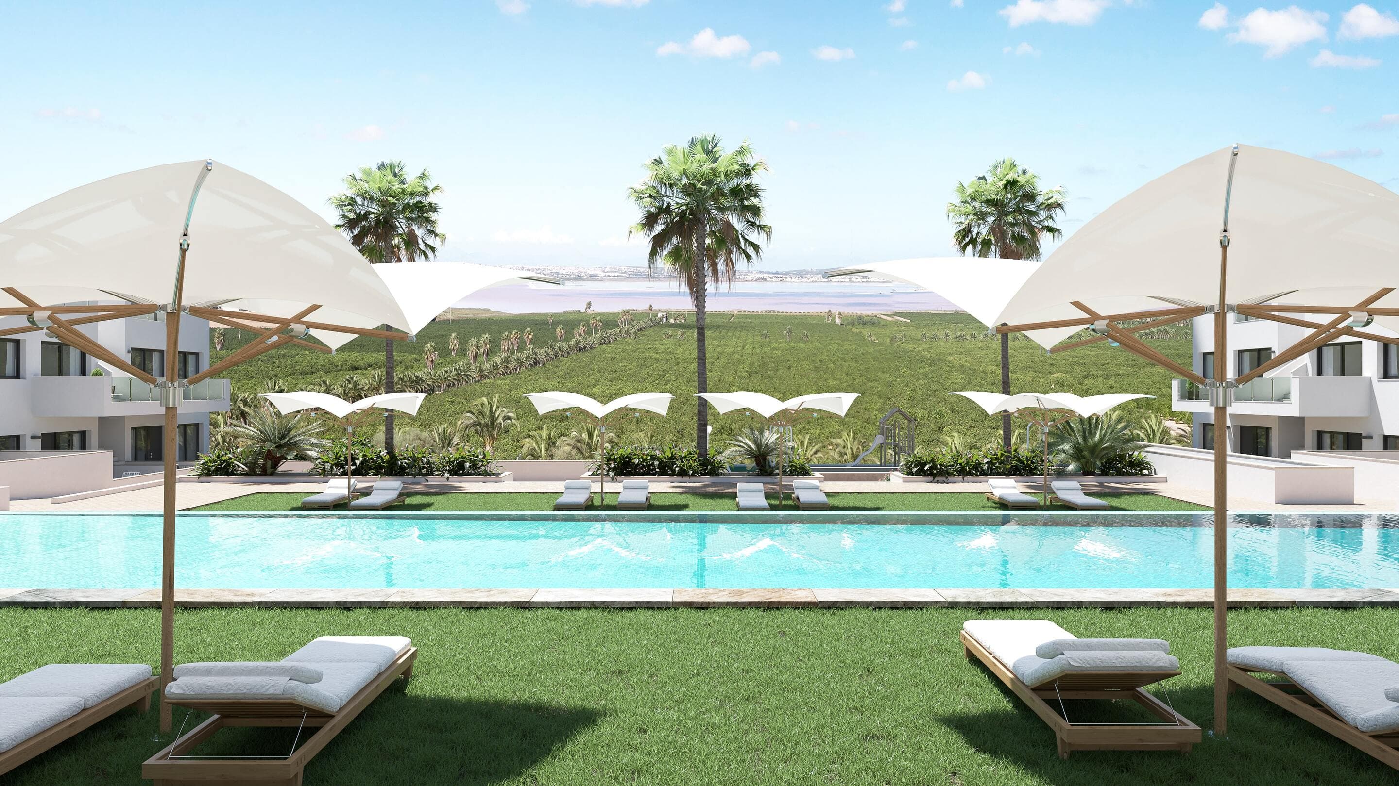 Földszinti bungaló 2 szoba itt: Torrevieja 8