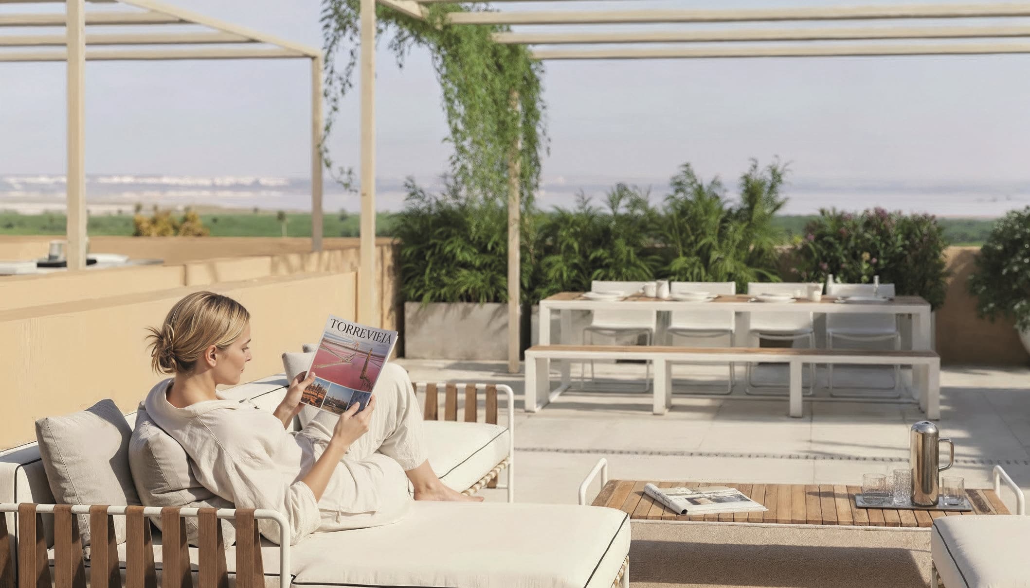 Bungalow på övervåning 2 rum i Torrevieja 7