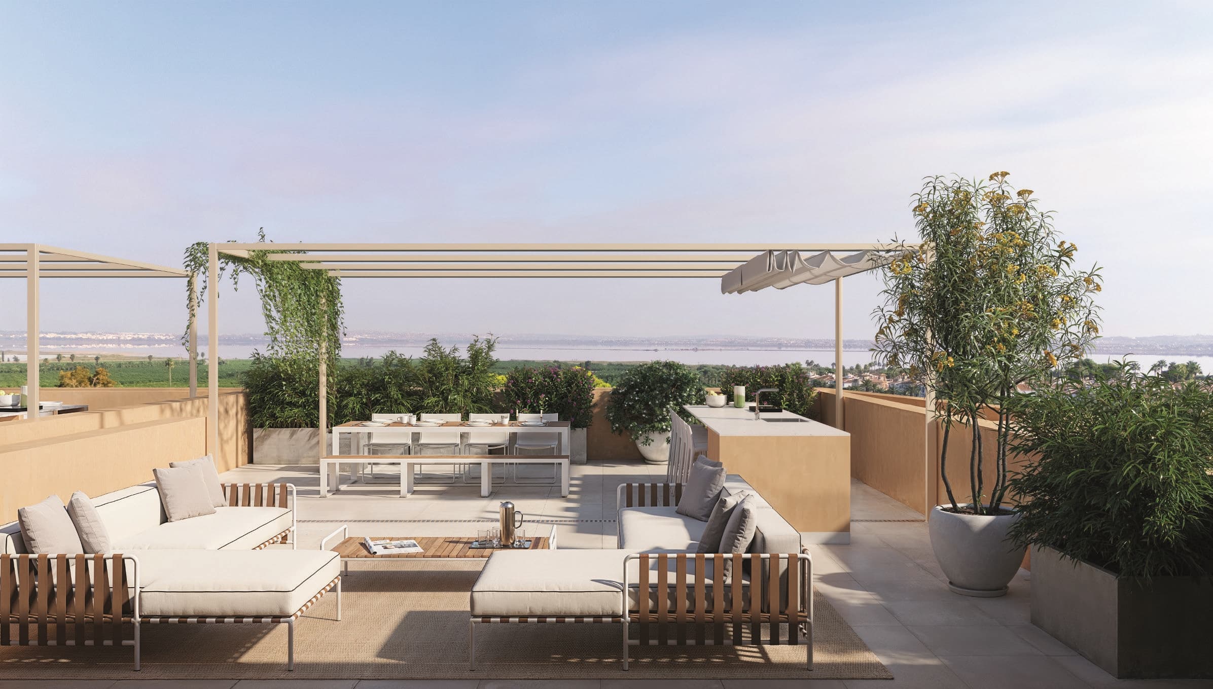 Bungalow på övervåning 2 rum i Torrevieja 8