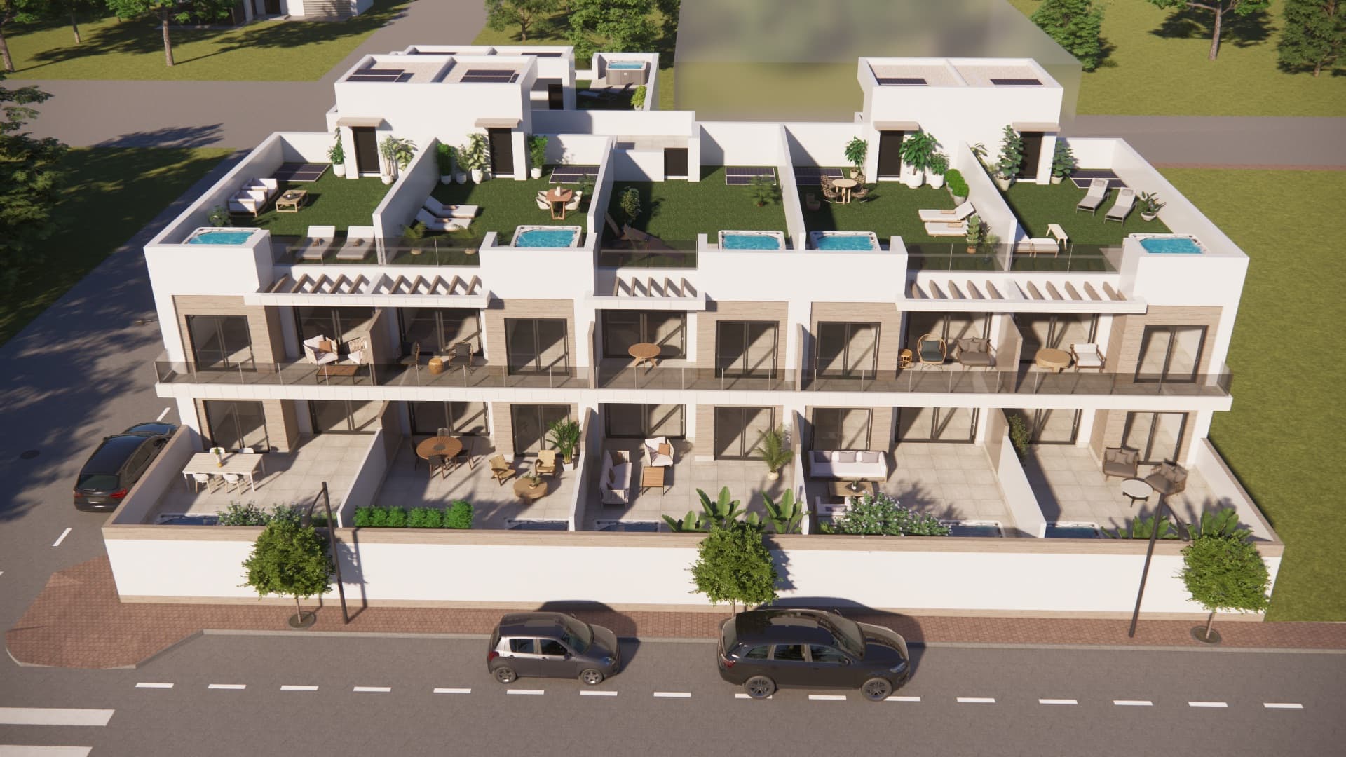 Bungalow la etaj 2 dorm. în Rojales 6