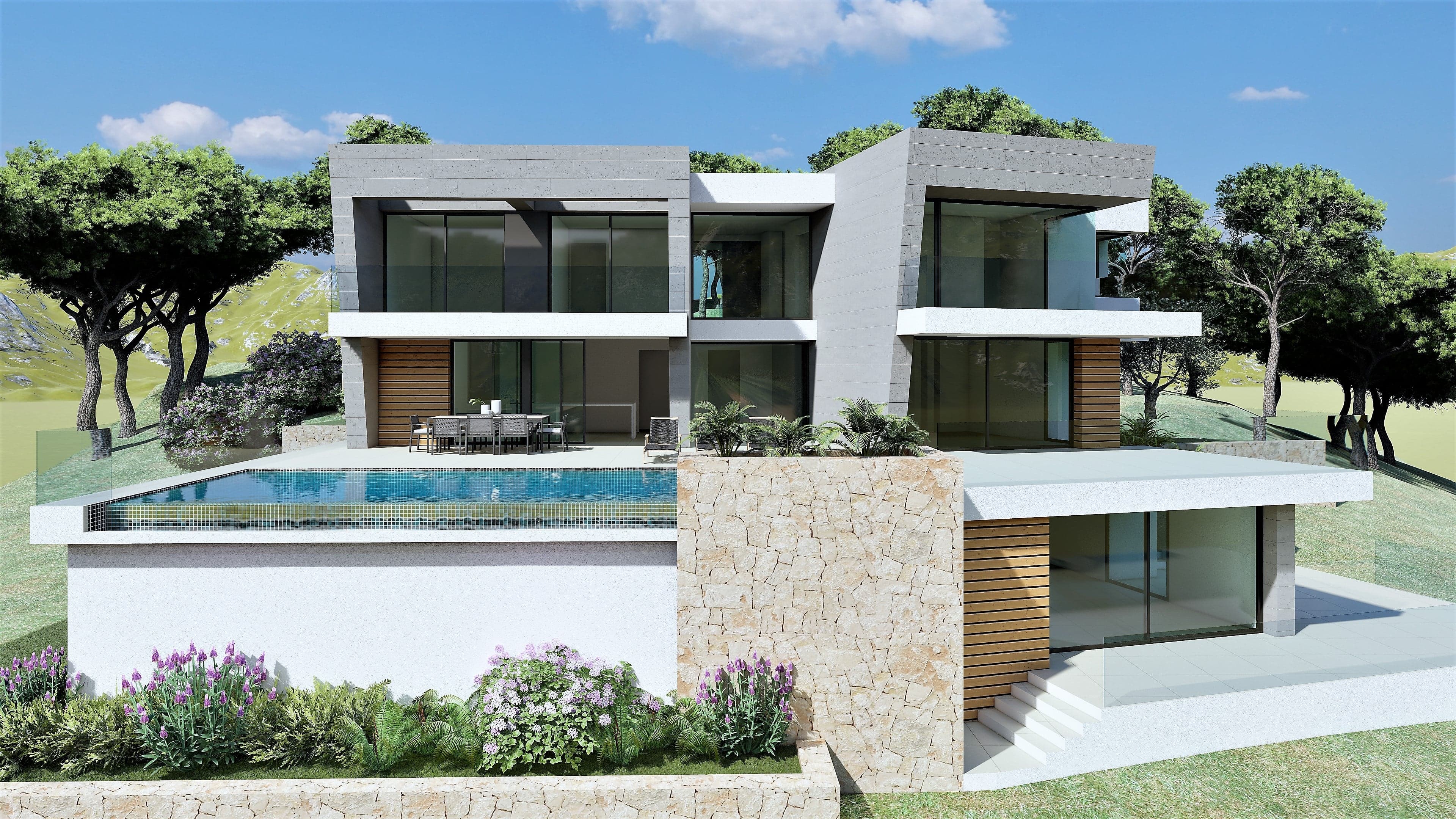 Villa 3 rum i Cumbre del Sol 3