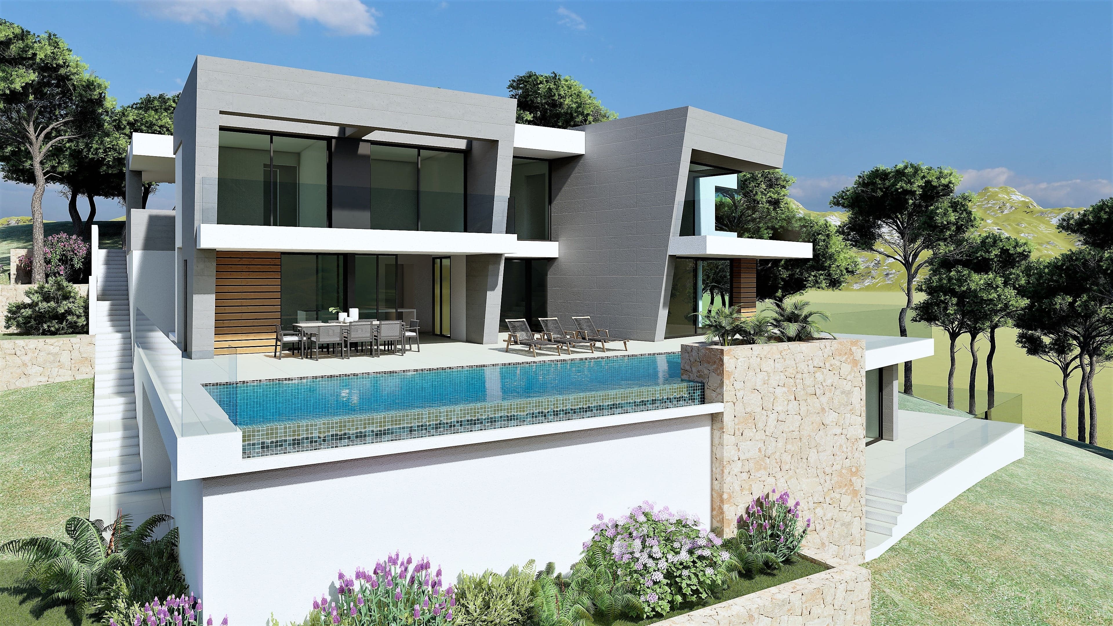 Villa 3 rum i Cumbre del Sol 2