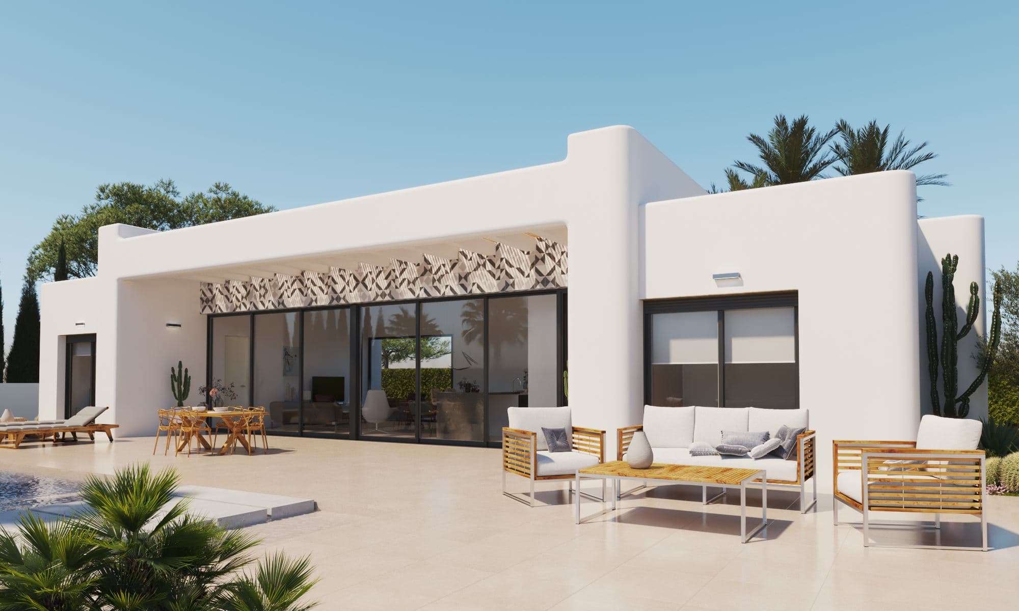 Villa 5 sov. i Ciudad Quesada 6