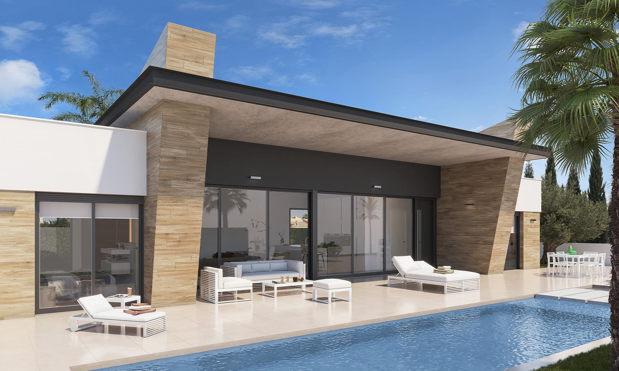 Villa 5 sov. i Ciudad Quesada 8