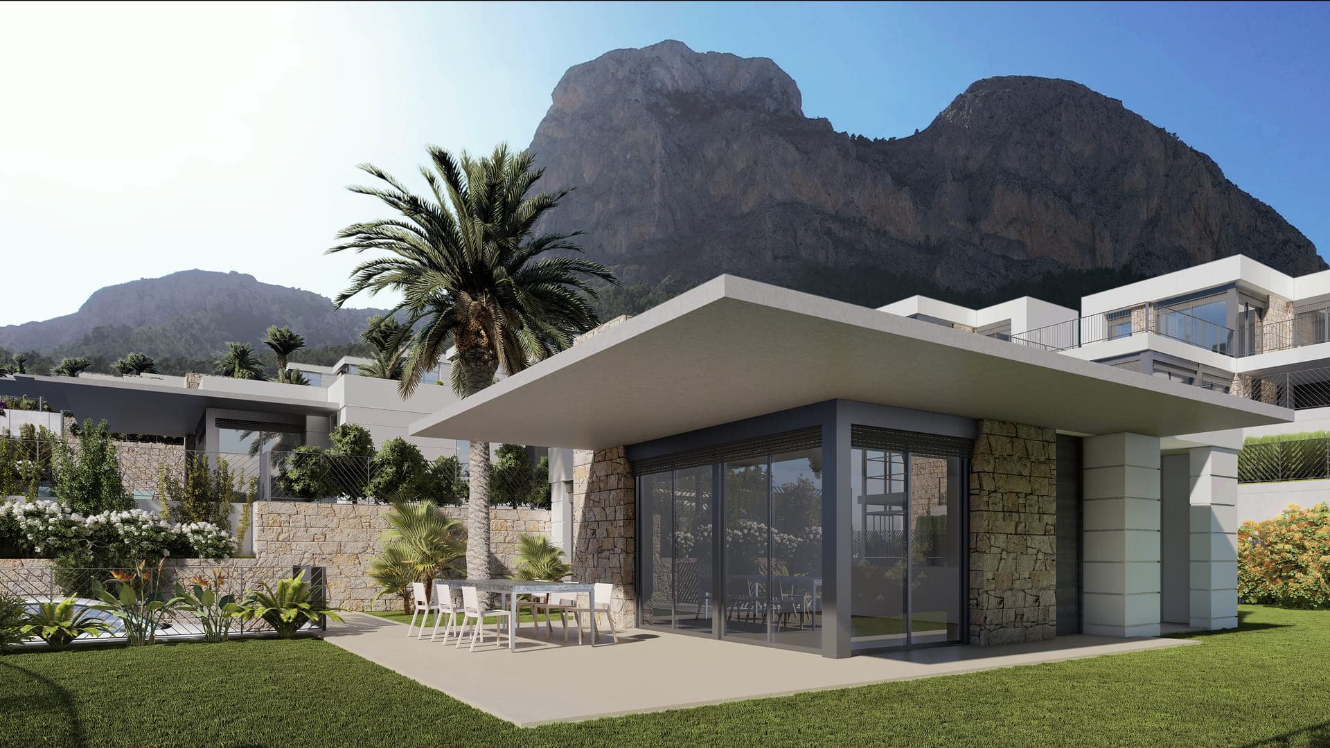 Detached house 3 bed. in Polop 7