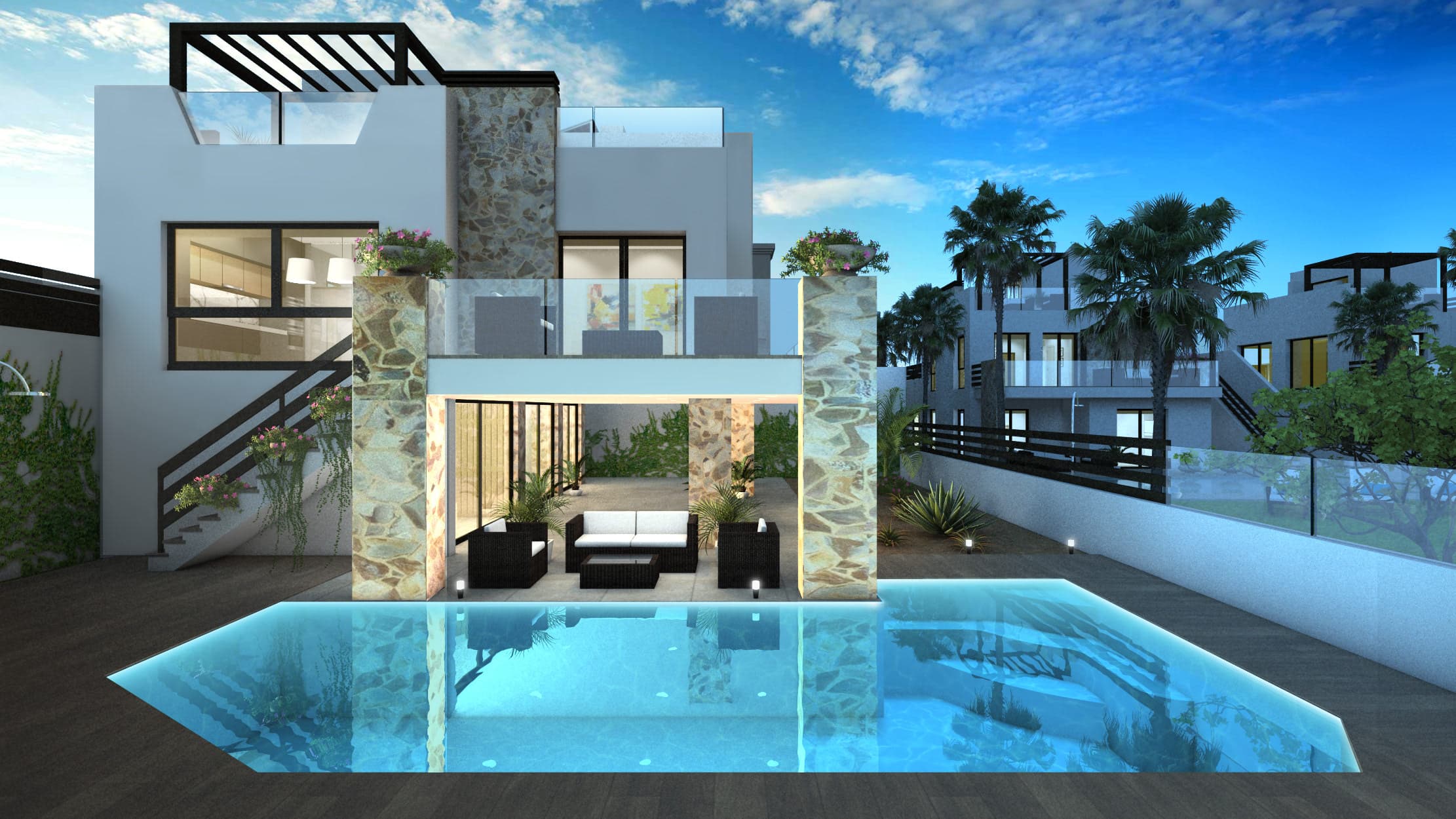 Fristående villa 3 rum i Ciudad Quesada 6