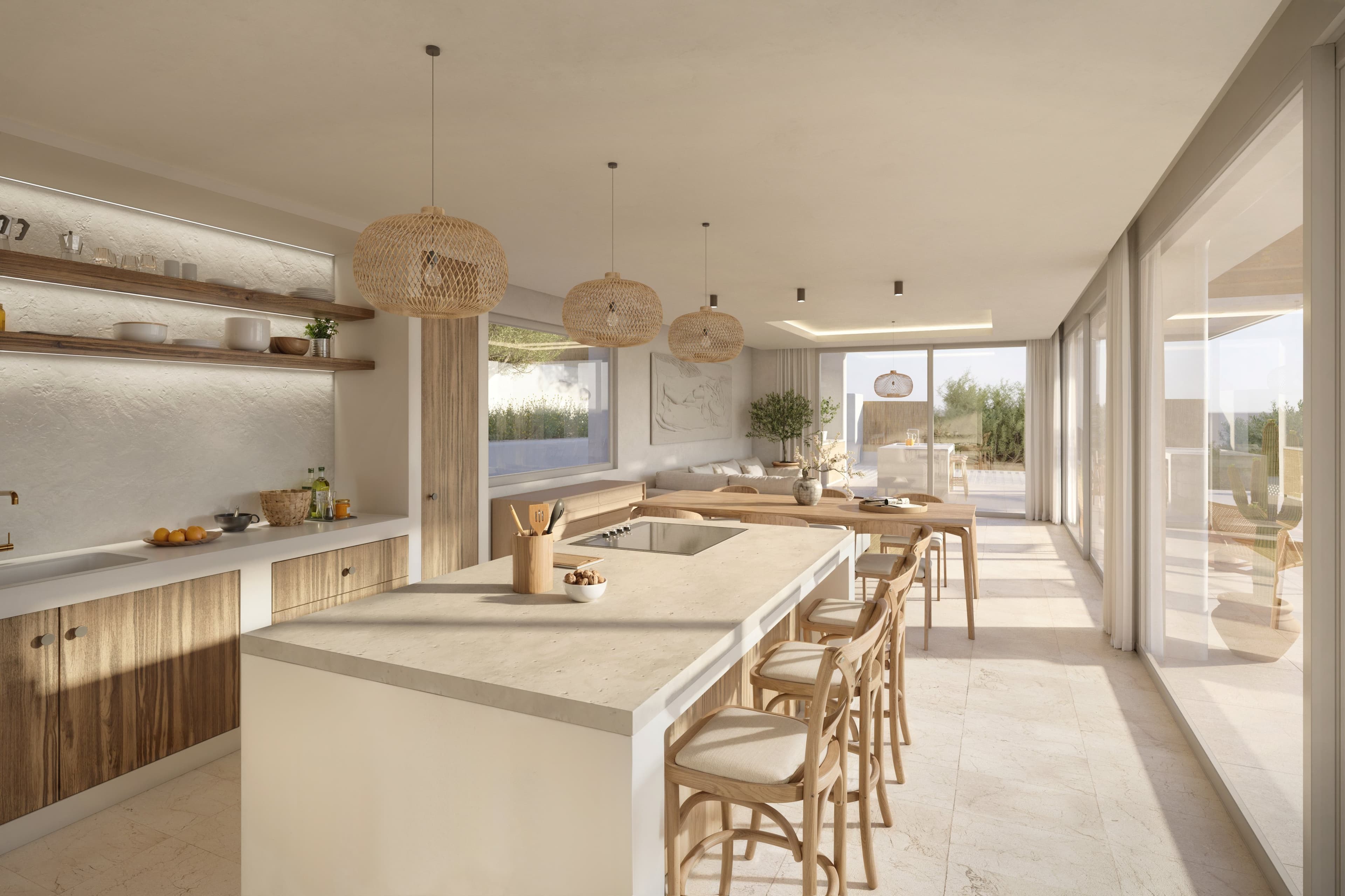 Villa 3 svefnk. í Jávea 5