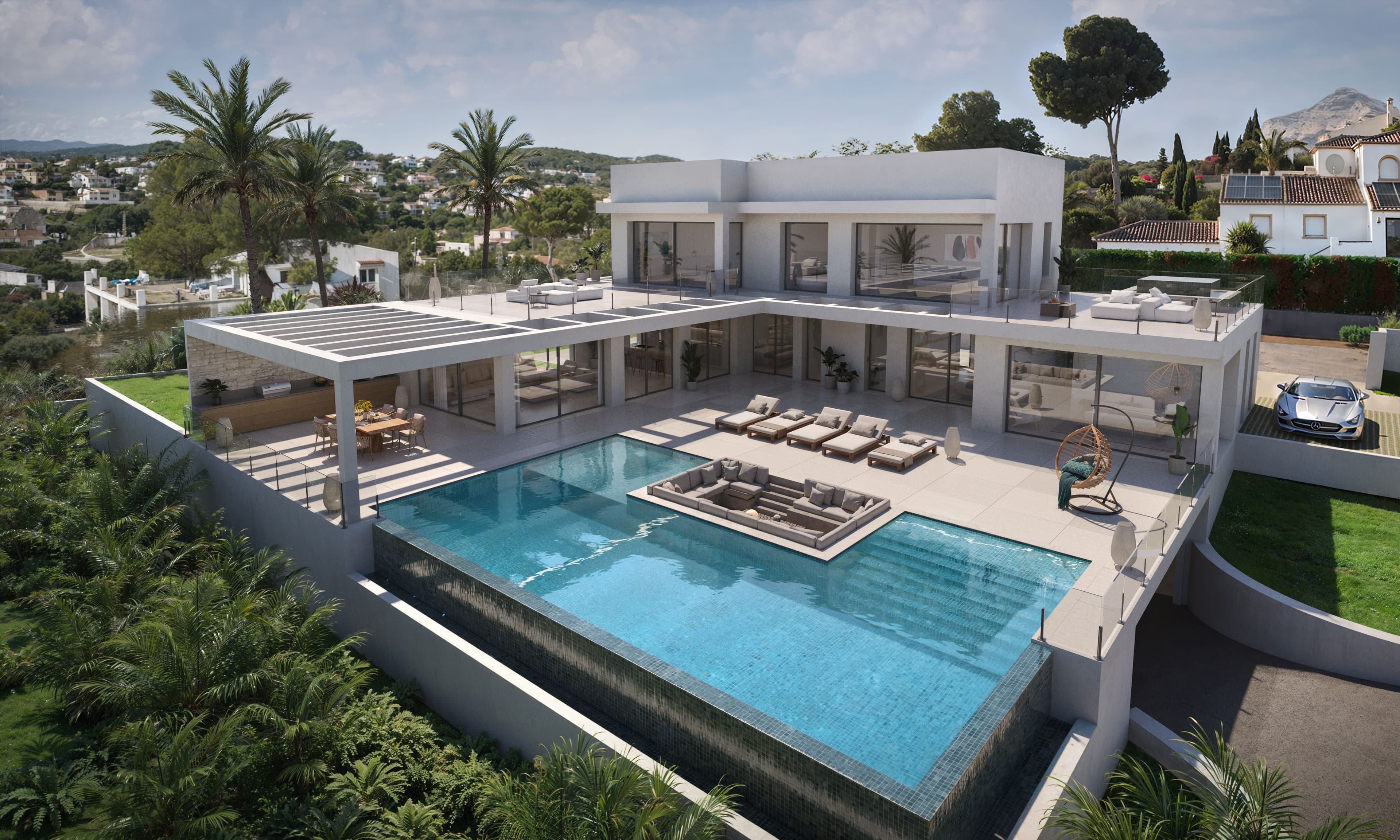 Villa 5 svefnk. í Jávea 3