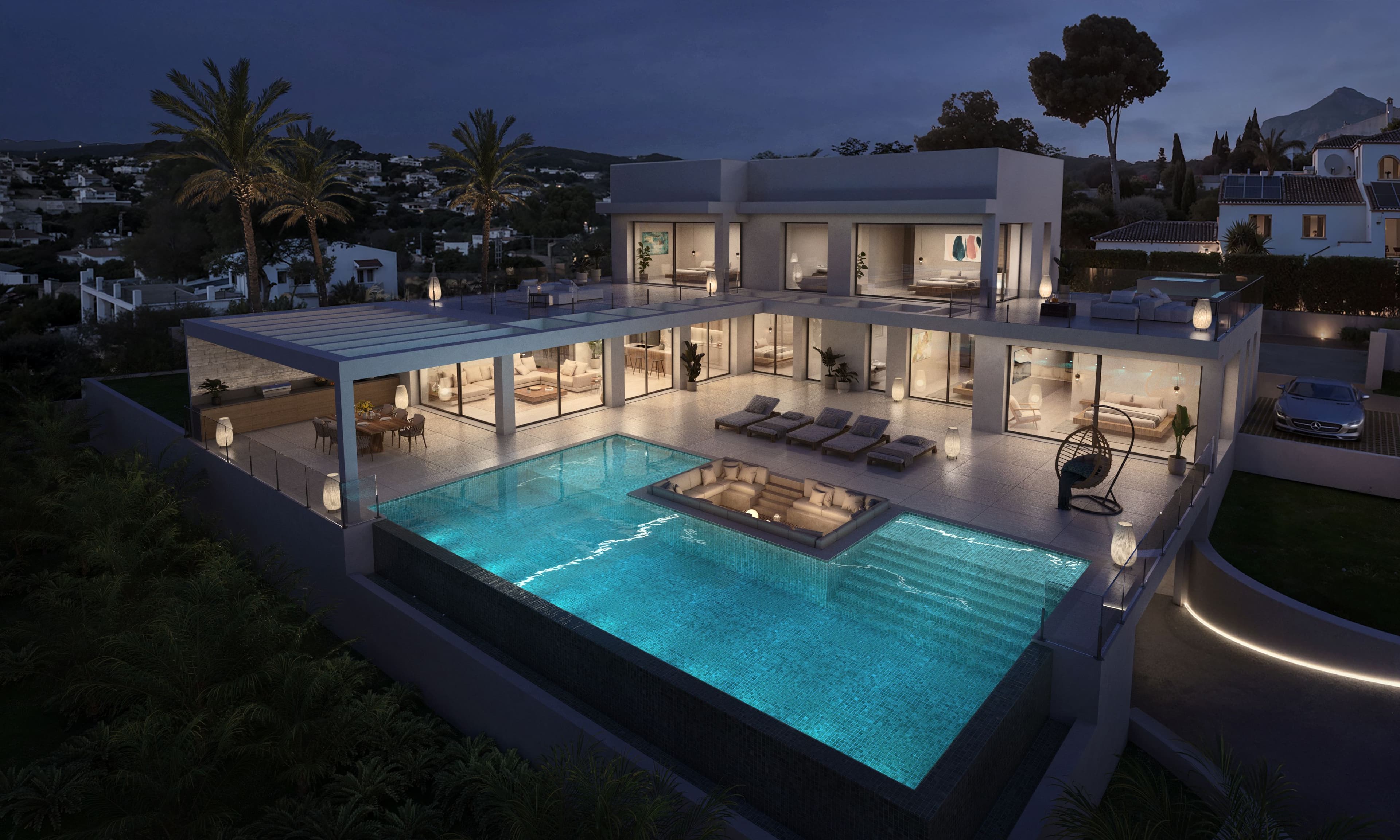 Villa 5 svefnk. í Jávea 9