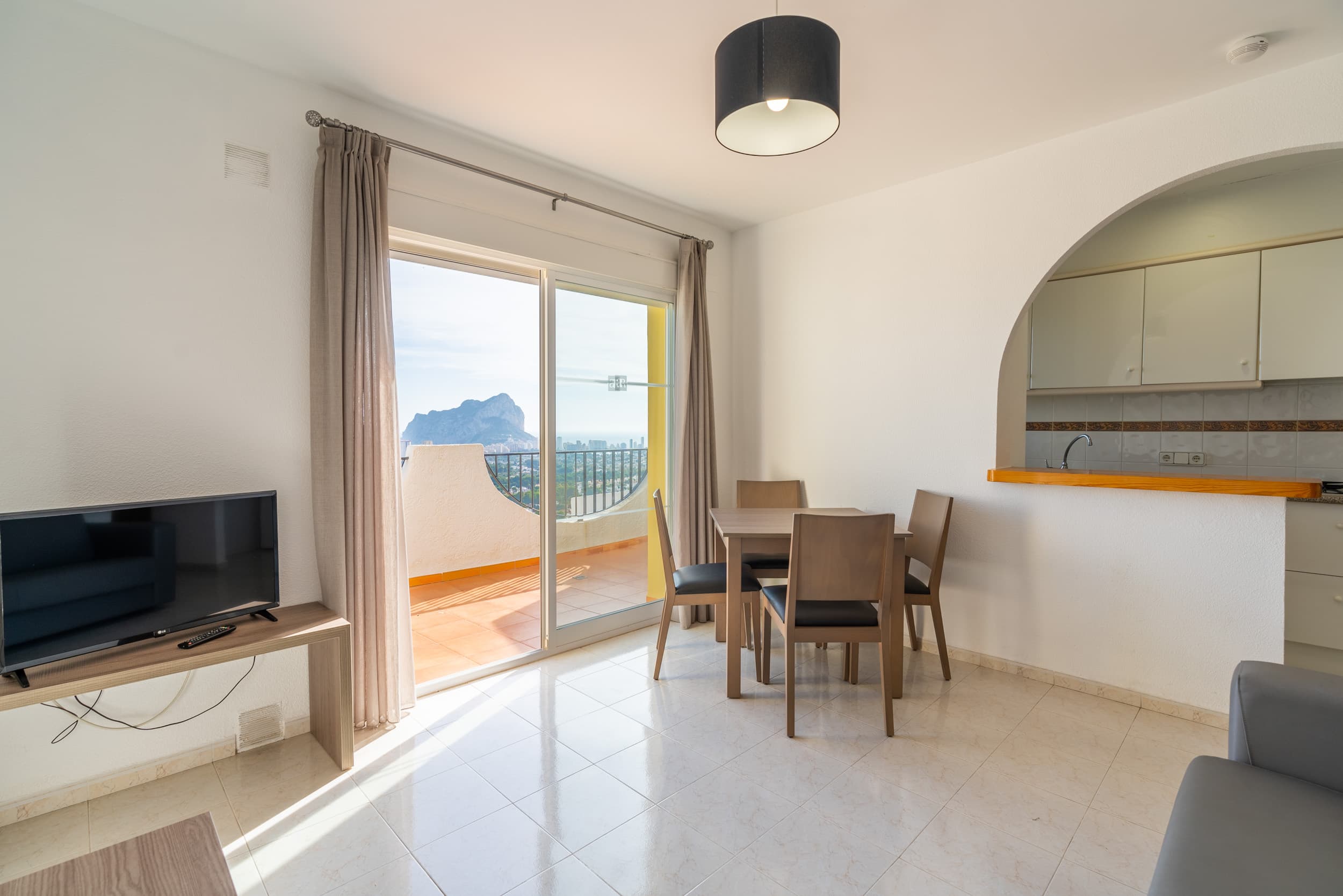 Bungalow i stueplan 1 sov. i Calpe 7