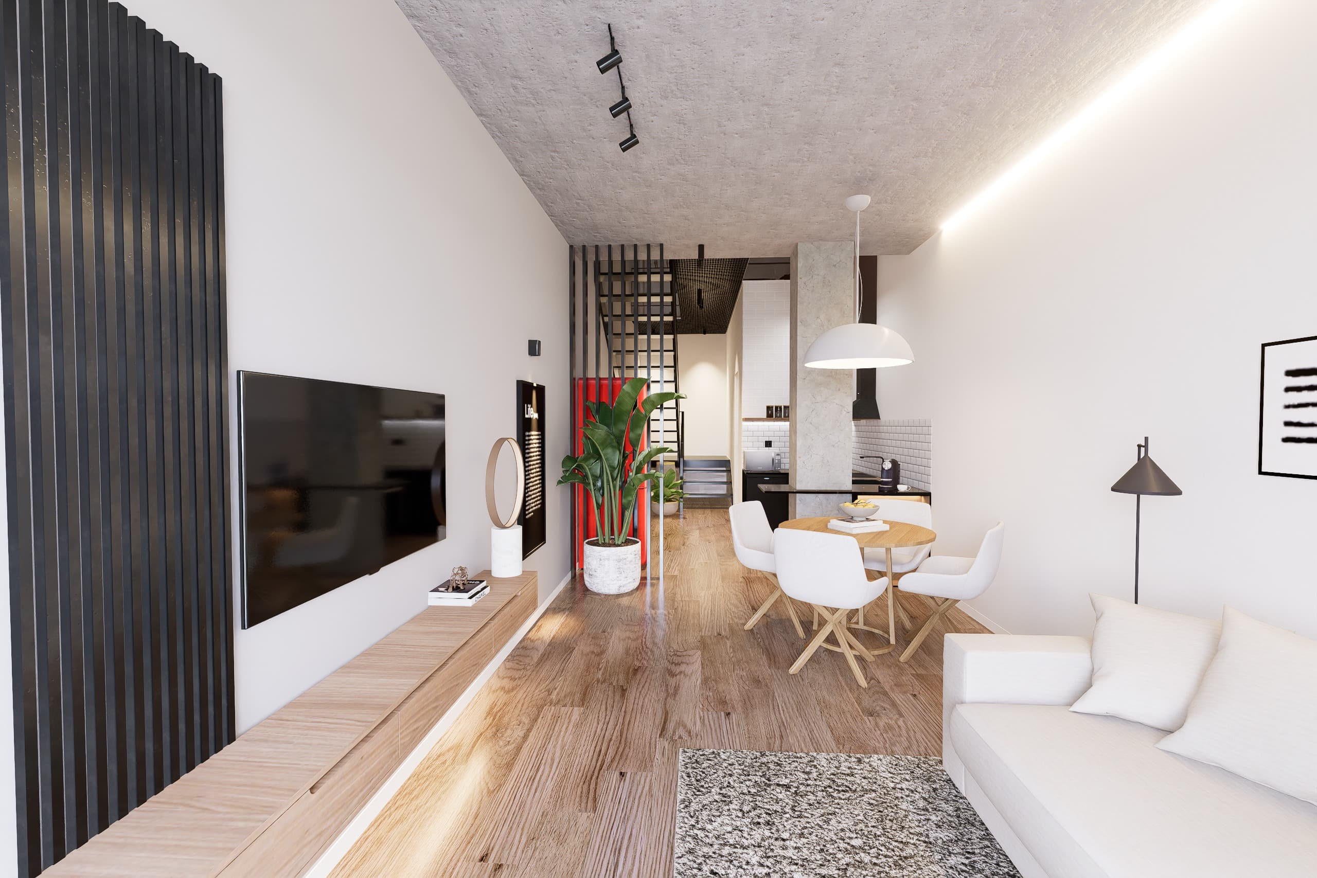 شقة في الطابق الأرضي 1 غرفة في Alicante (Alacant) 8