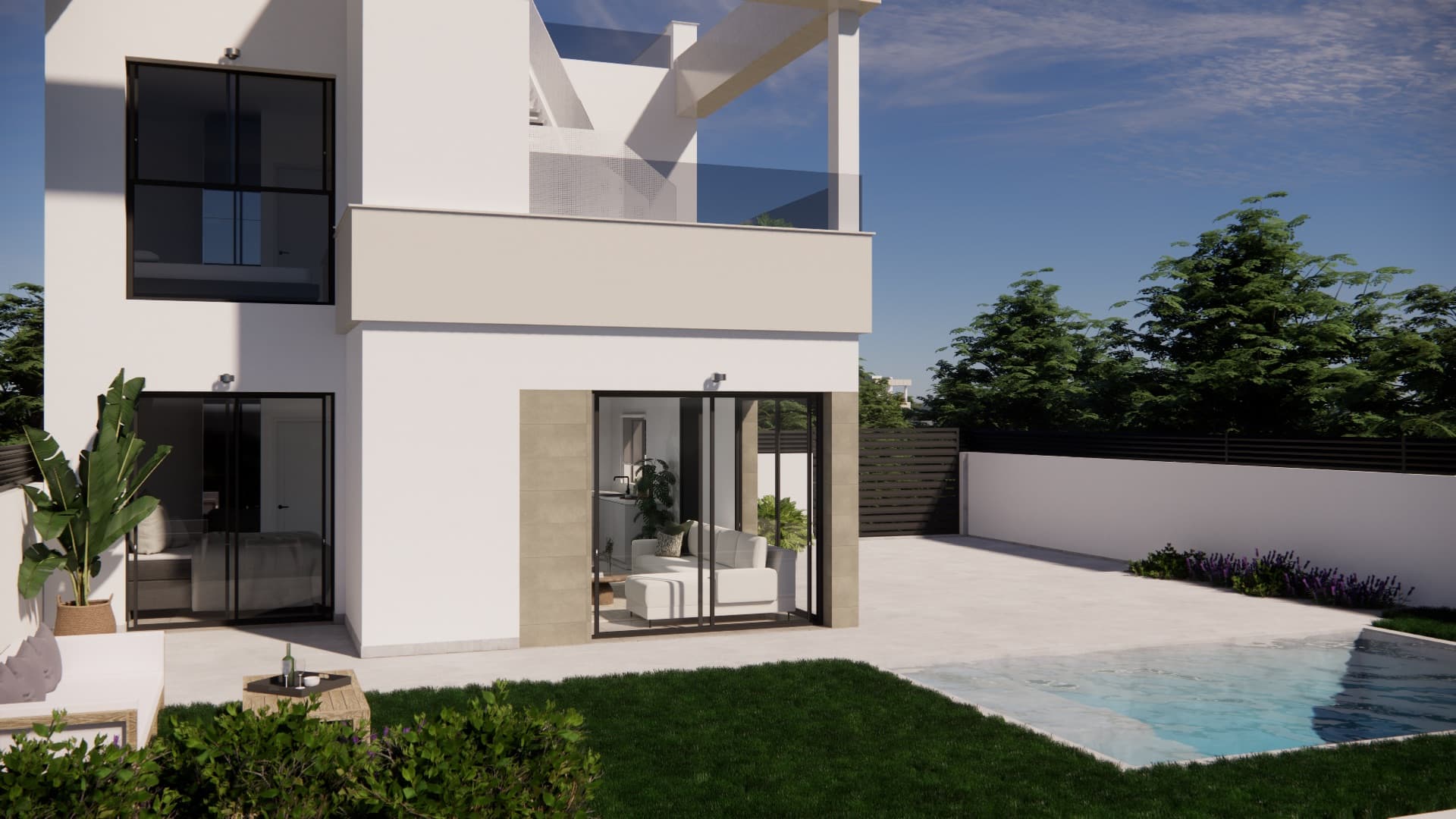 منزل متلاصق 3 غرفة في Orihuela Costa 4