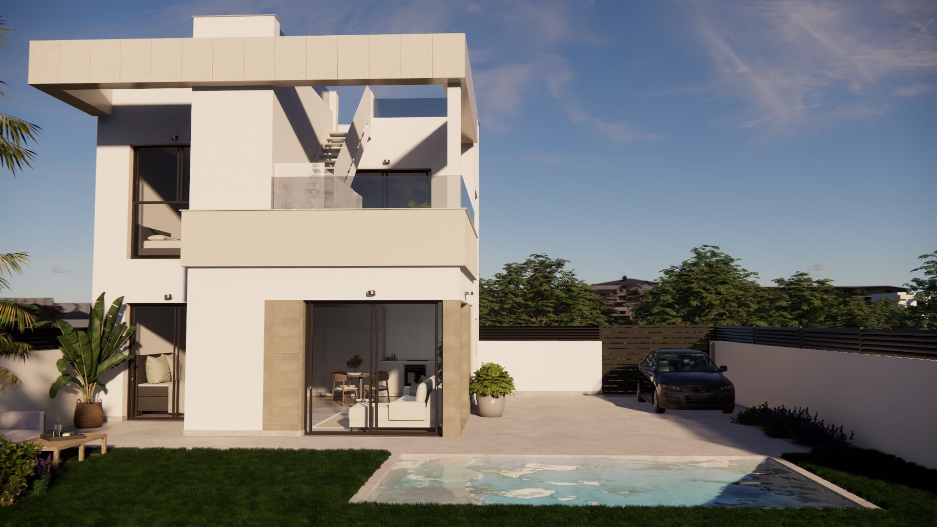 منزل متلاصق 3 غرفة في Orihuela Costa 7