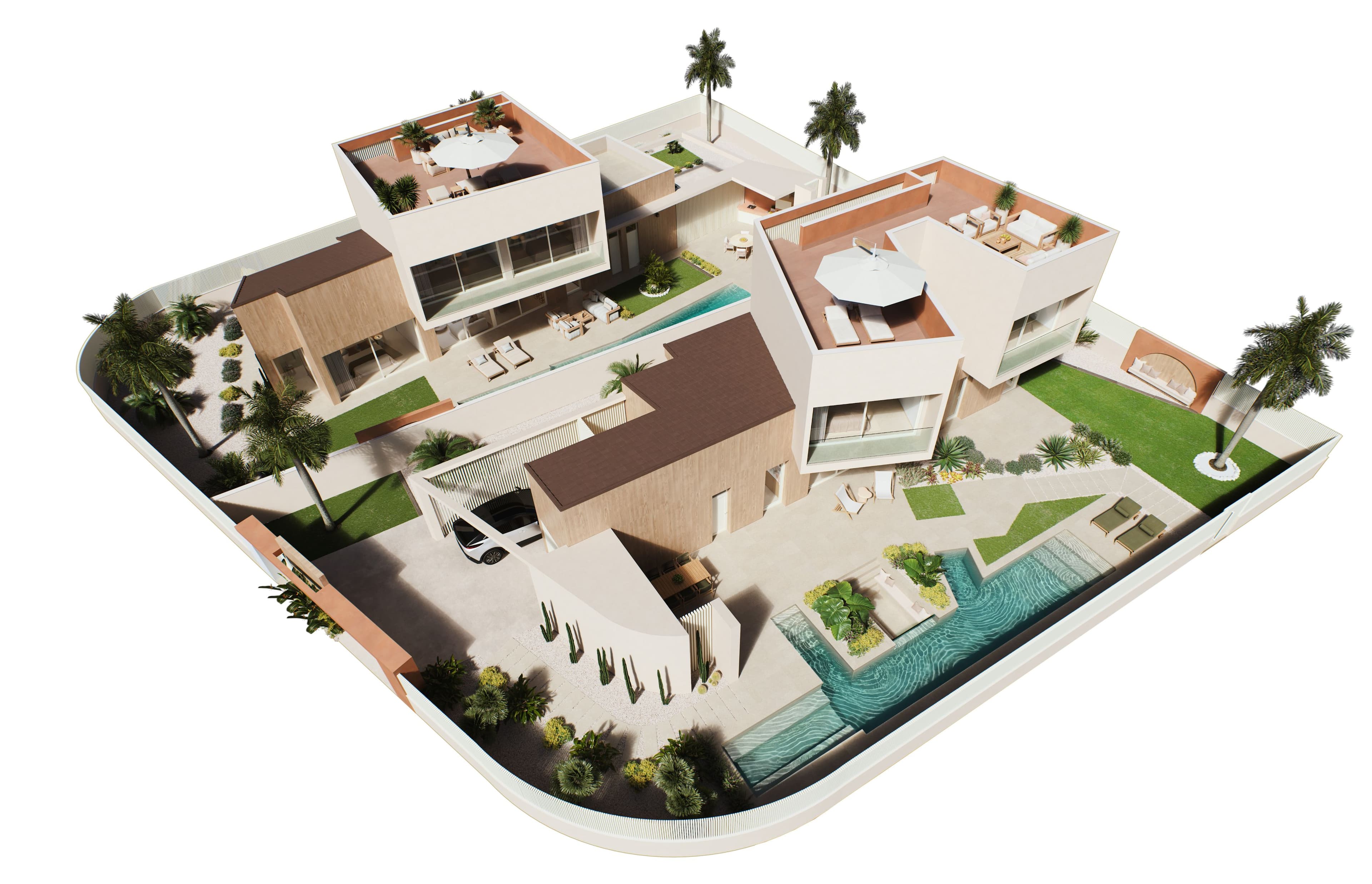 Villa 3 bed. in Dehesa de Campoamor 3