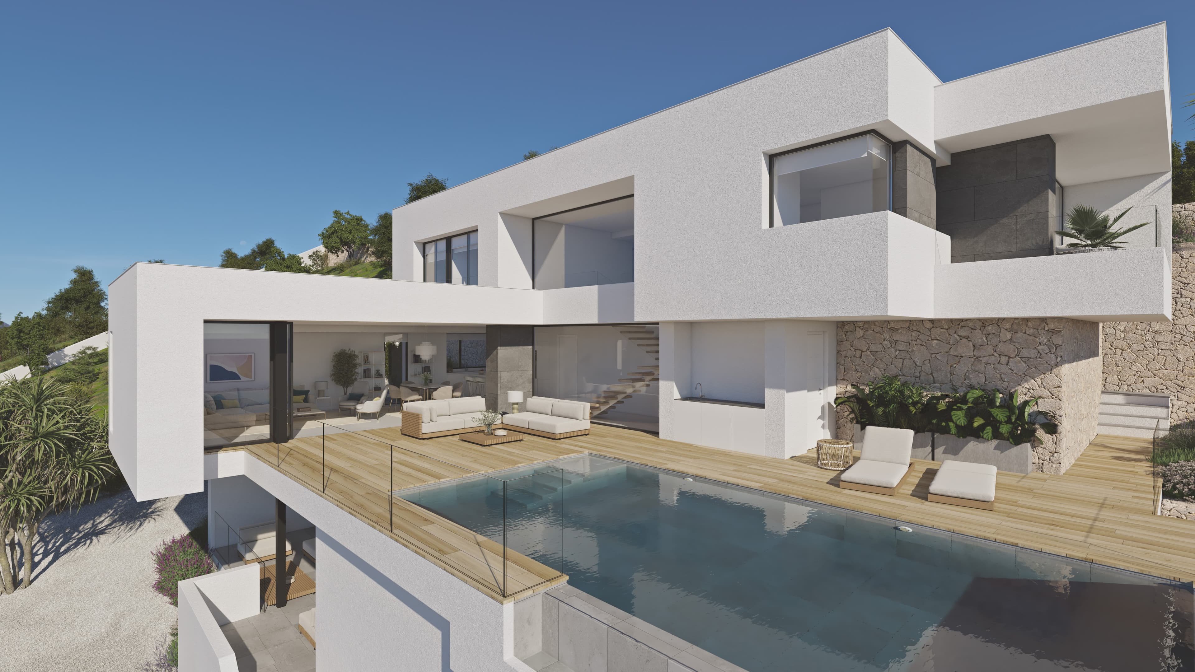 Villa 3 bed. in Cumbre del Sol 9