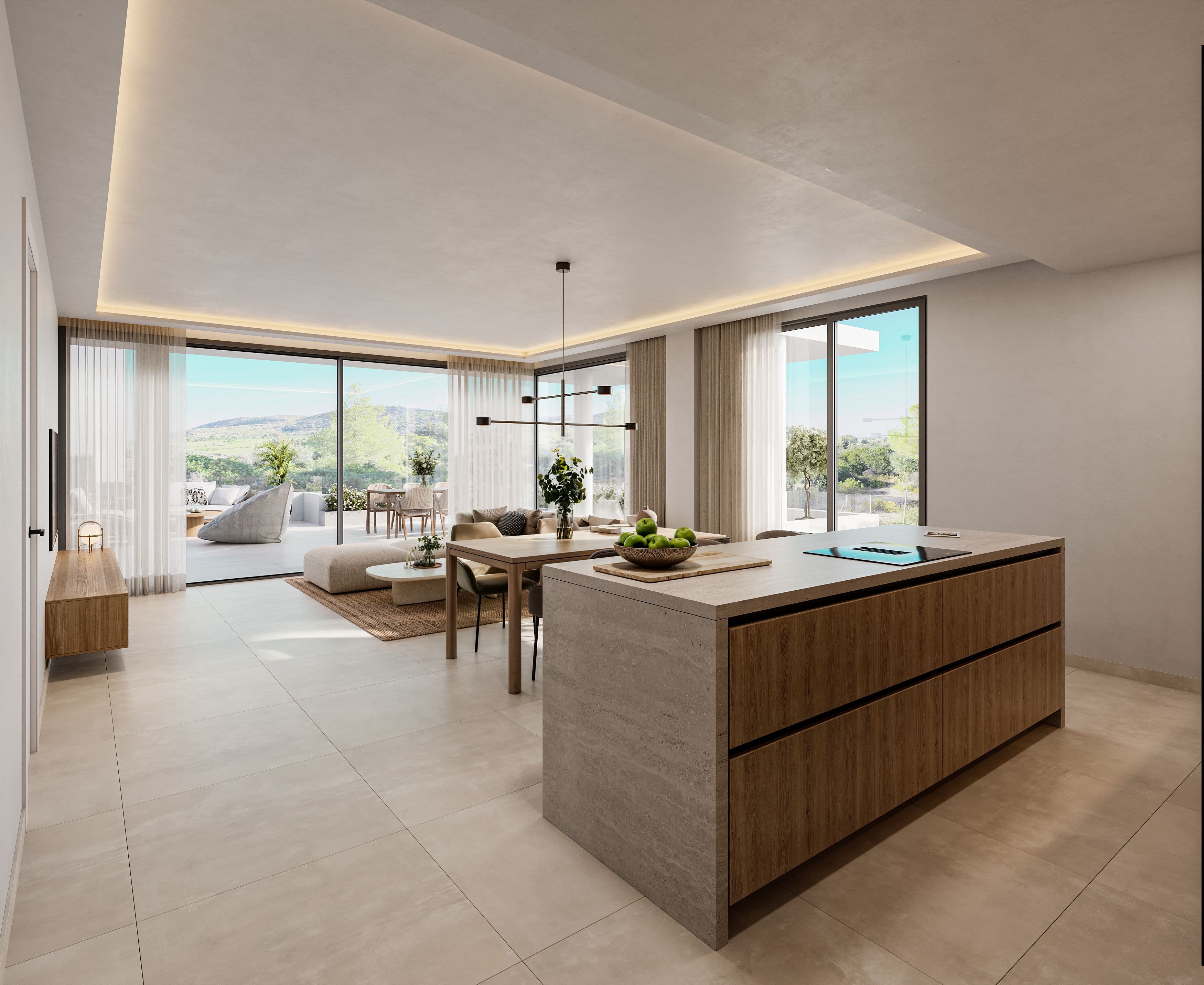 Apartment 3 bed. in La Sella 9