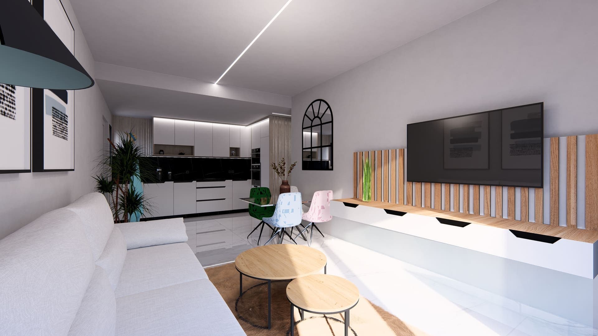 Bungalow i stueplan 2 sov. i La Finca Golf 6