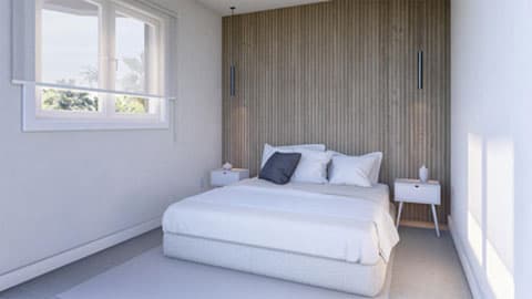 Penthouse 4 sypialnia w Calpe 5