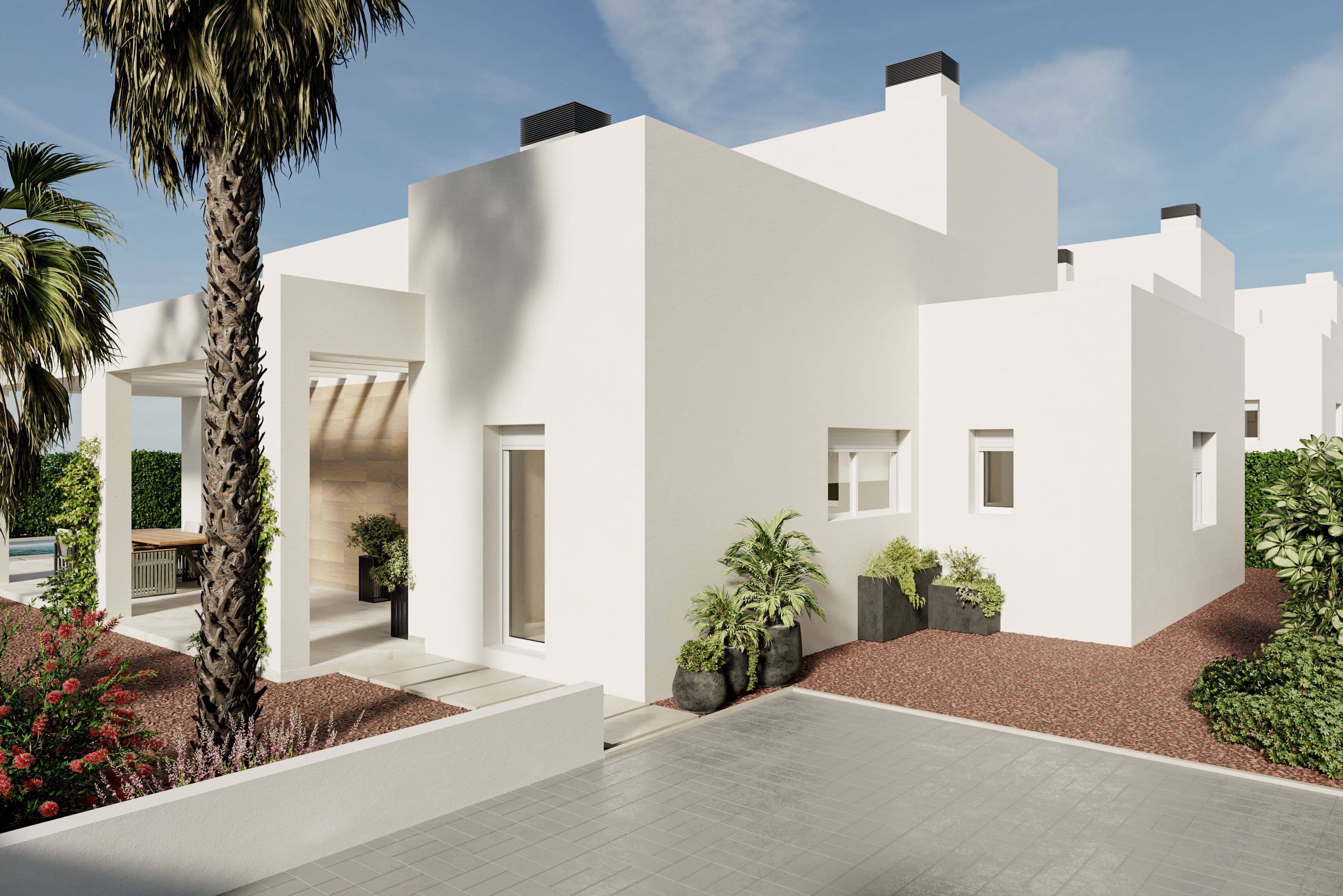 Fritliggende villa 4 sov. i La Finca Golf 2