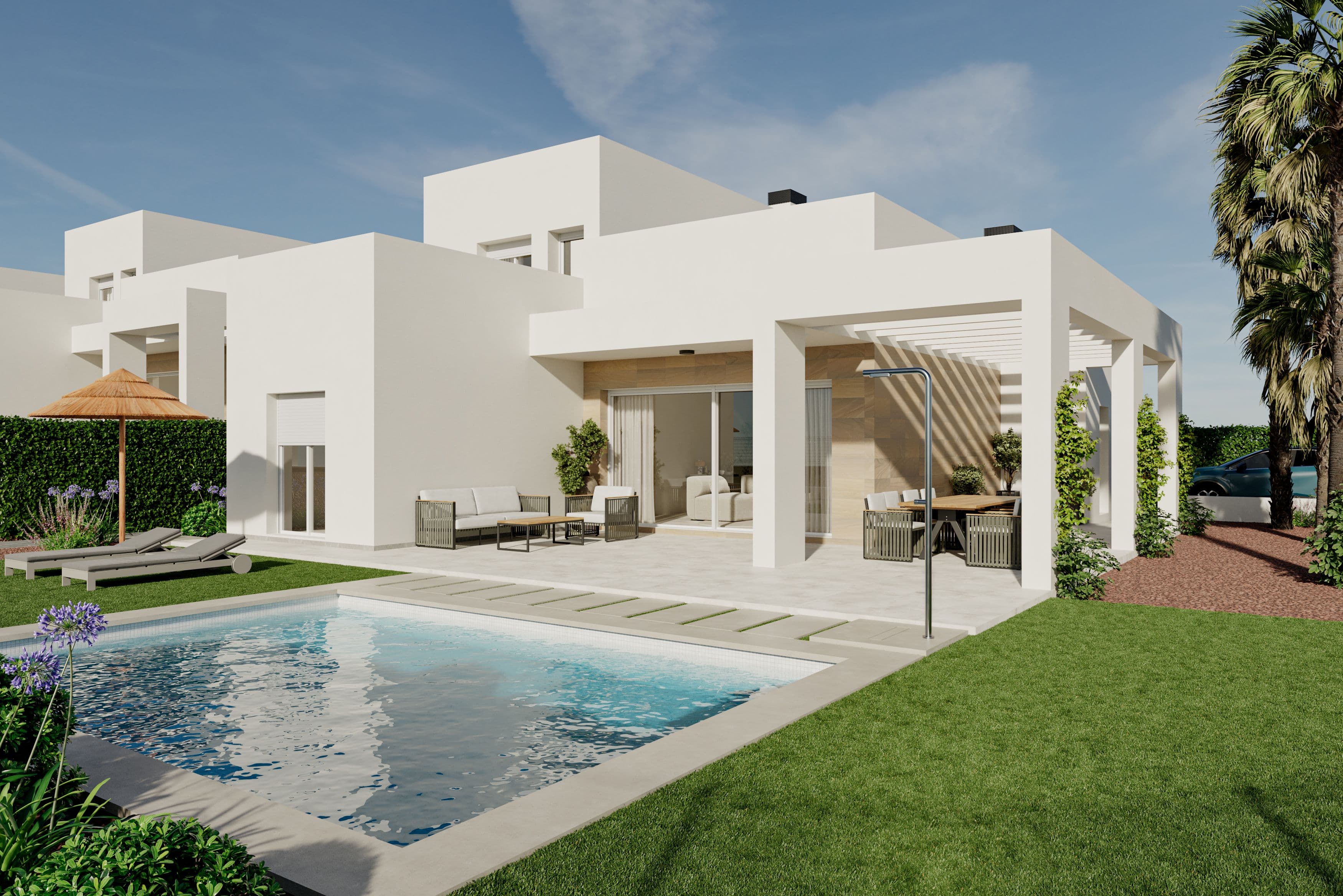 3 Fritliggende hus i La Finca Golf