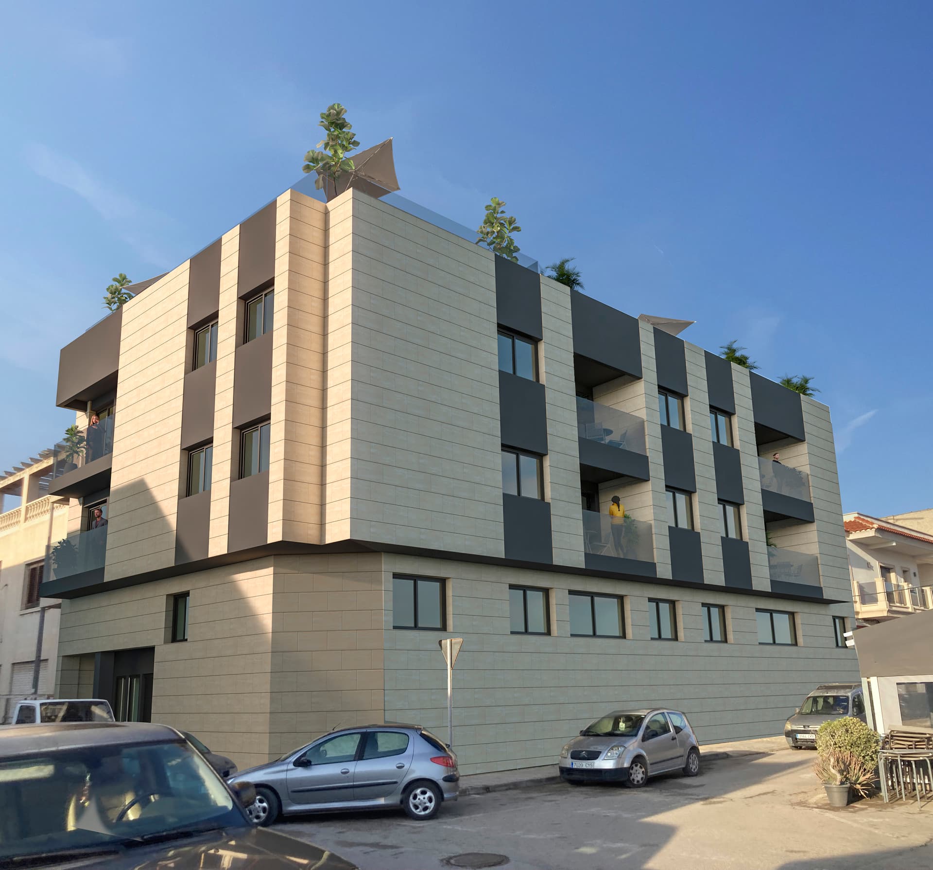 Erdgeschosswohnung 2 Zi. in Catral 4