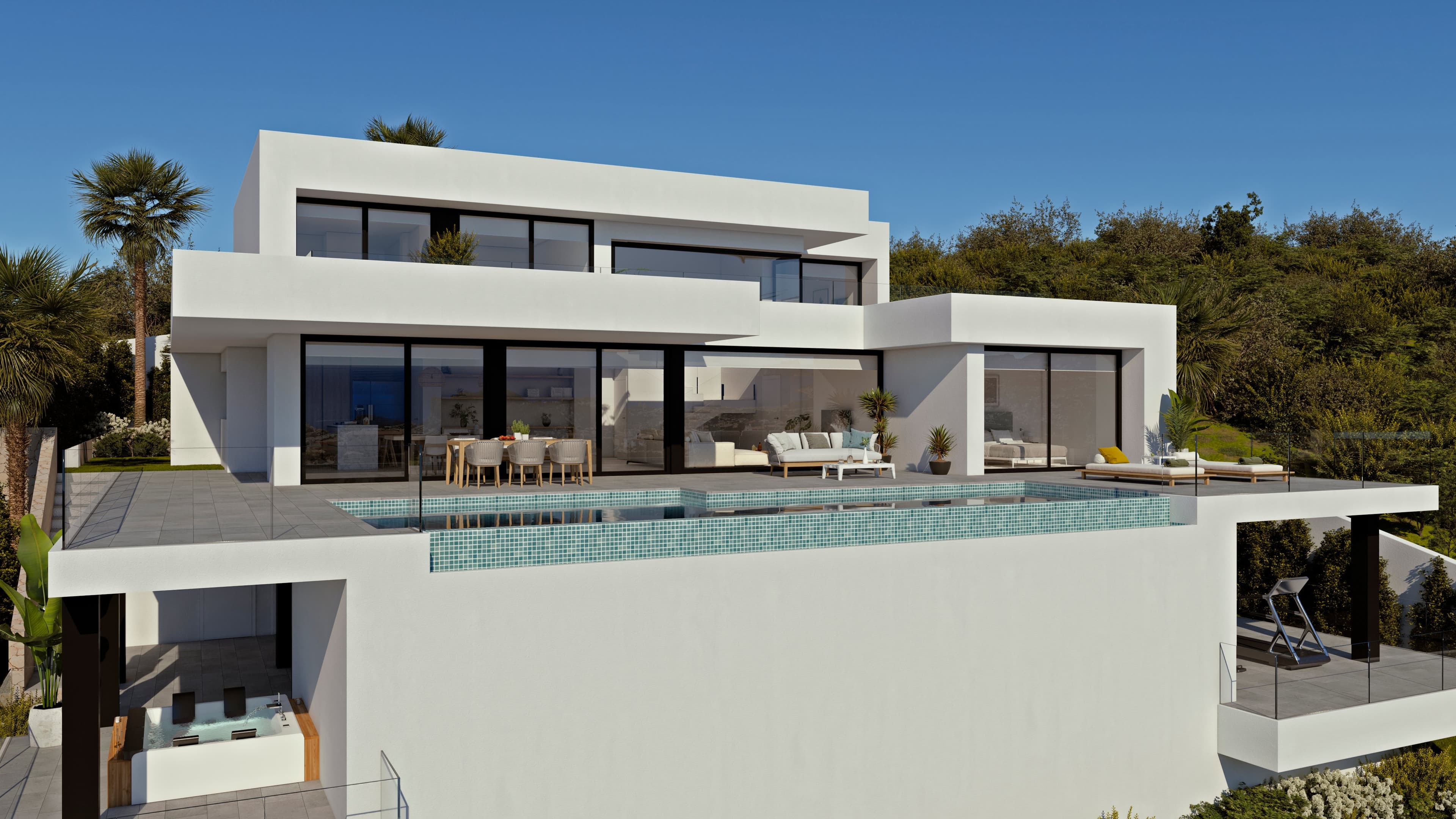 Villa 4 rum i Cumbre del Sol 2