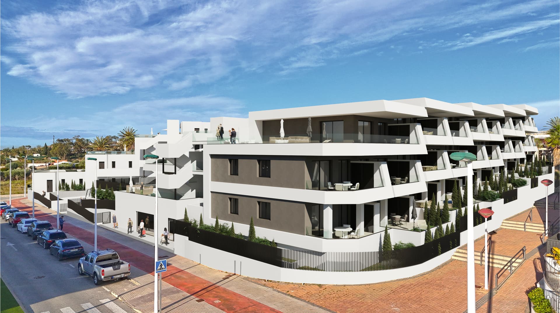 Lejlighed 2 sov. i La Marina del Pinet 3