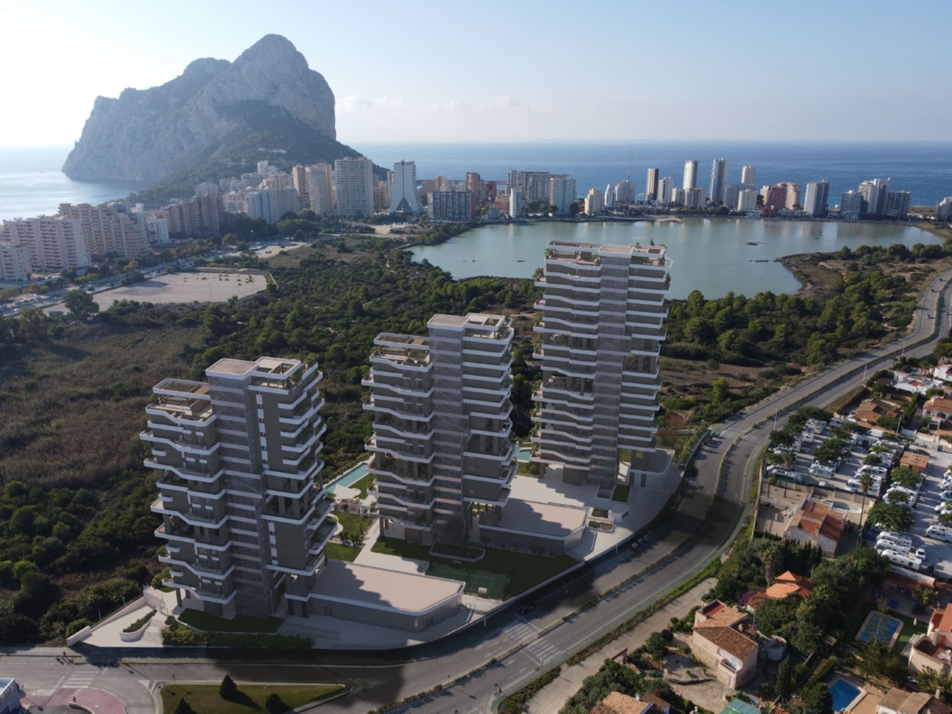 Huoneisto 3 makuuhuone kohteessa Calpe 4