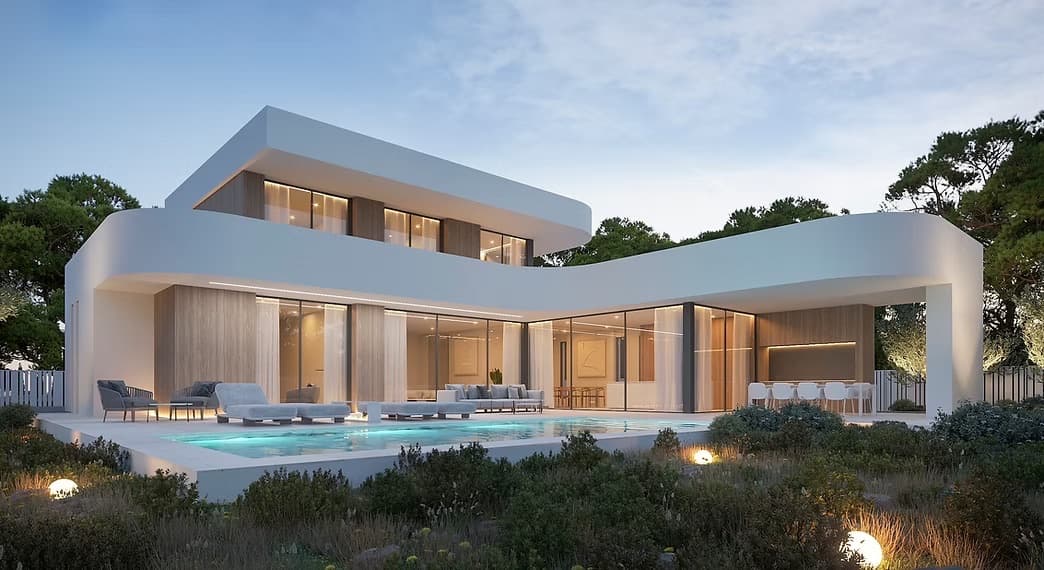 Villa 4 bed. in Moraira 3