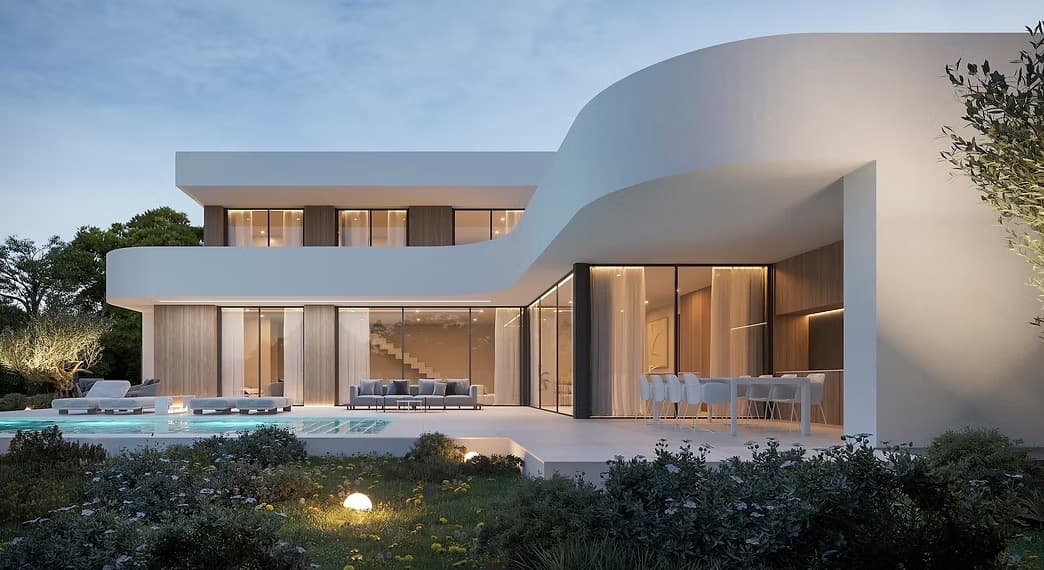 Villa 4 bed. in Moraira 9