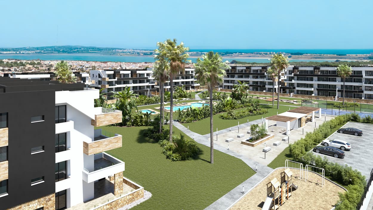 Lägenhet på bottenvåning 2 rum i Torrevieja 9